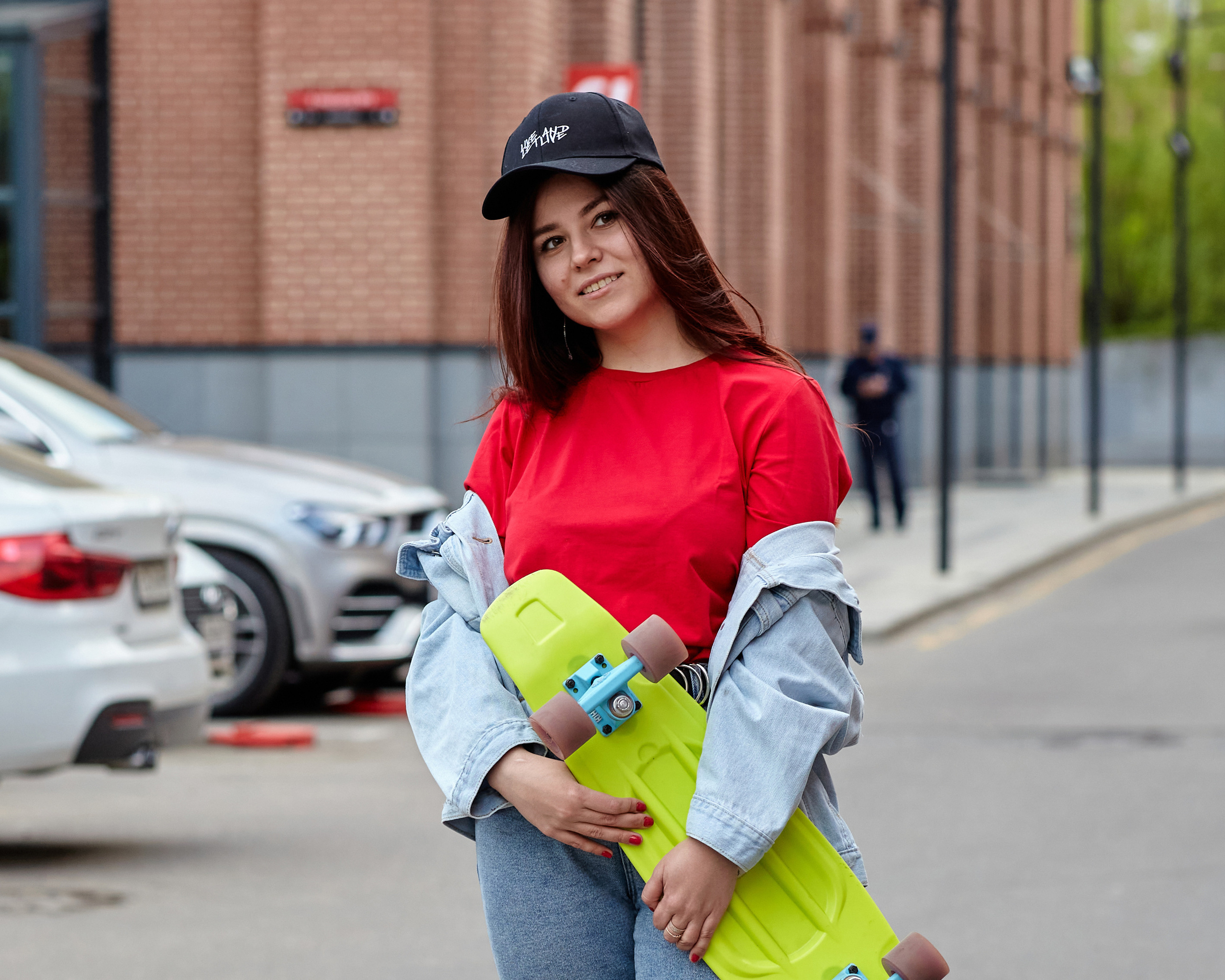 "Уникальная уличная портретная фотосессия Екатерины. Портретный фотограф в Москве Виталий Пересветов