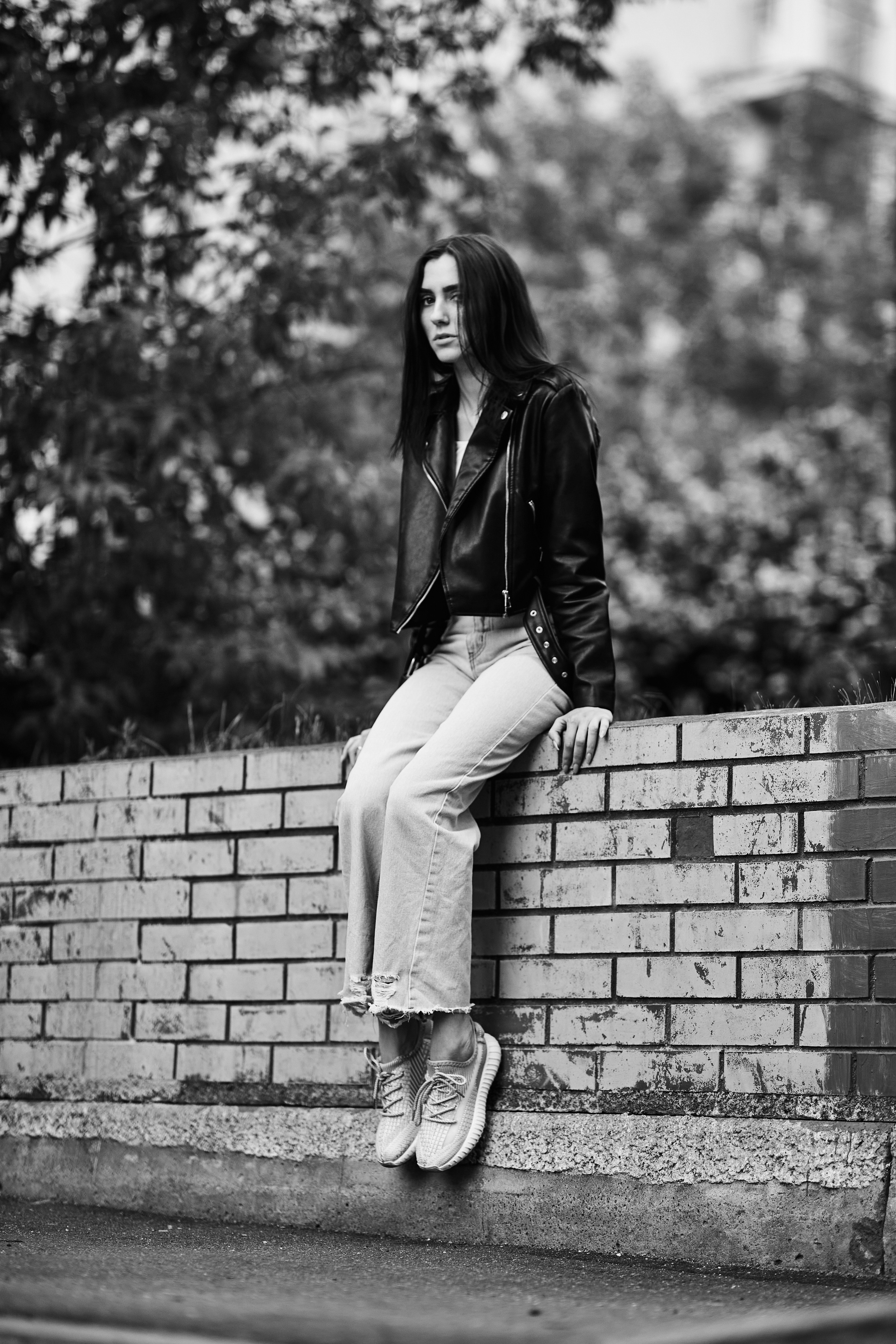 "Уникальная уличная портретная фотосессия Людмилы. Портретный фотограф в Москве Виталий Пересветов