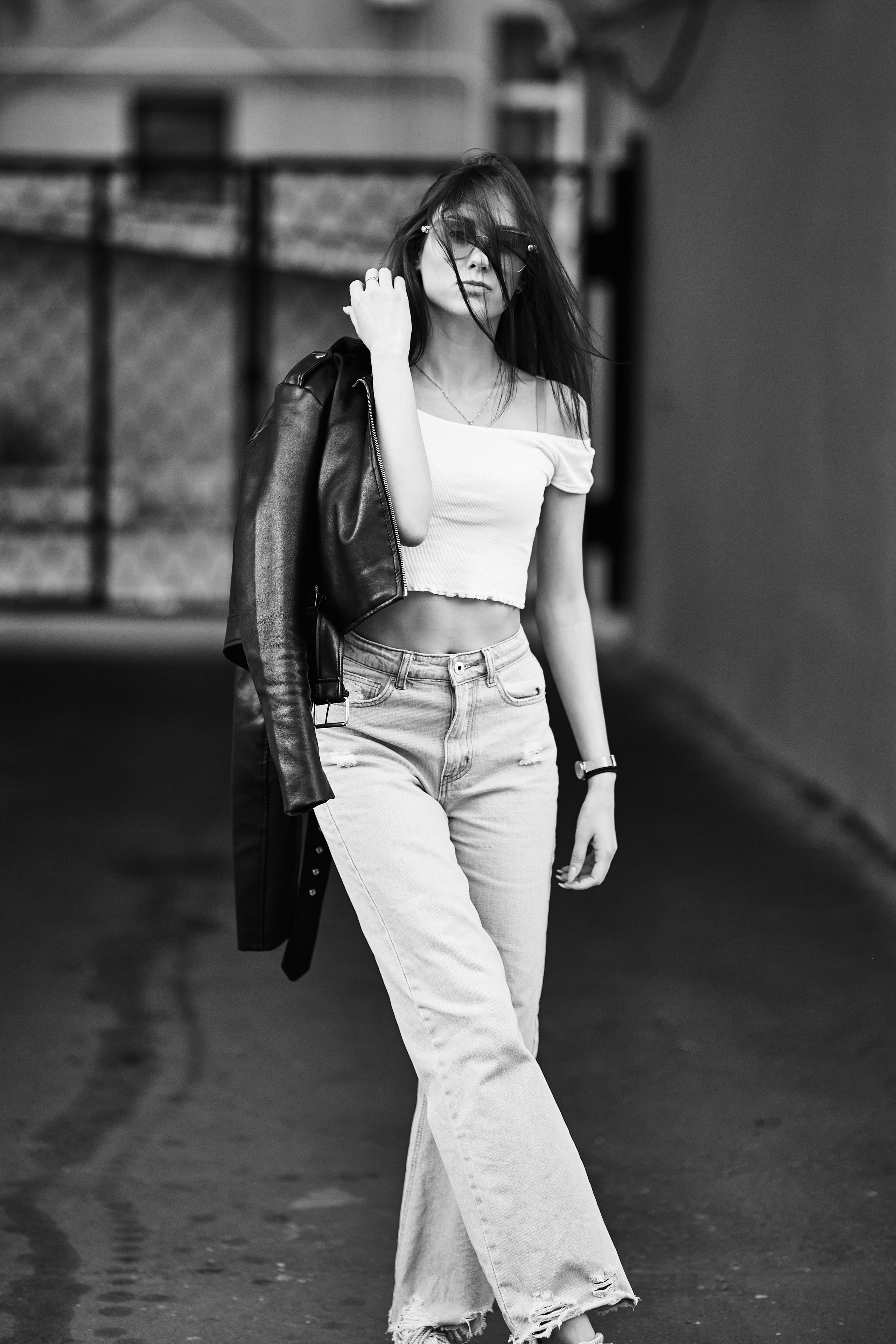 "Уникальная уличная портретная фотосессия Людмилы. Портретный фотограф в Москве Виталий Пересветов