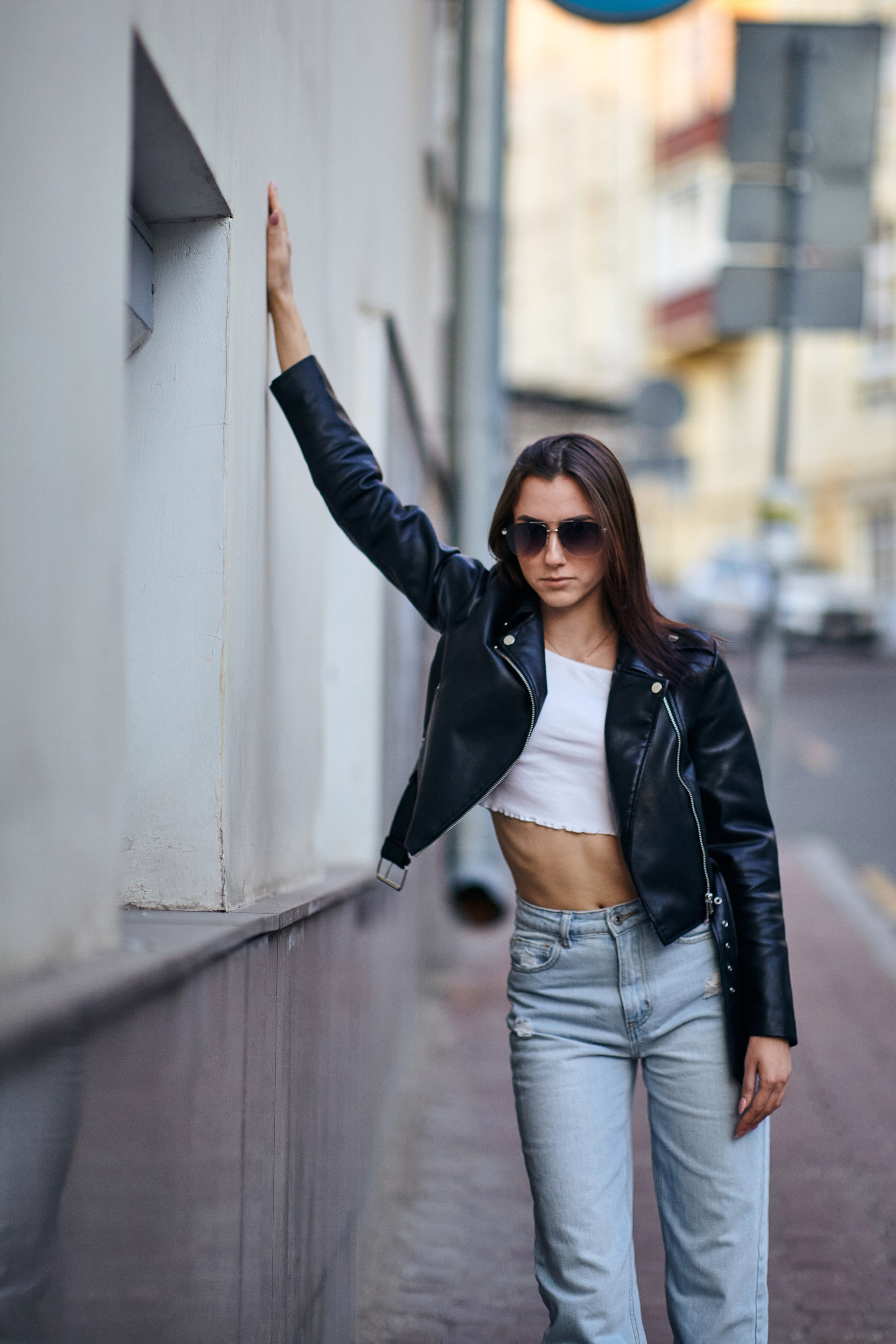 "Уникальная уличная портретная фотосессия Людмилы. Портретный фотограф в Москве Виталий Пересветов