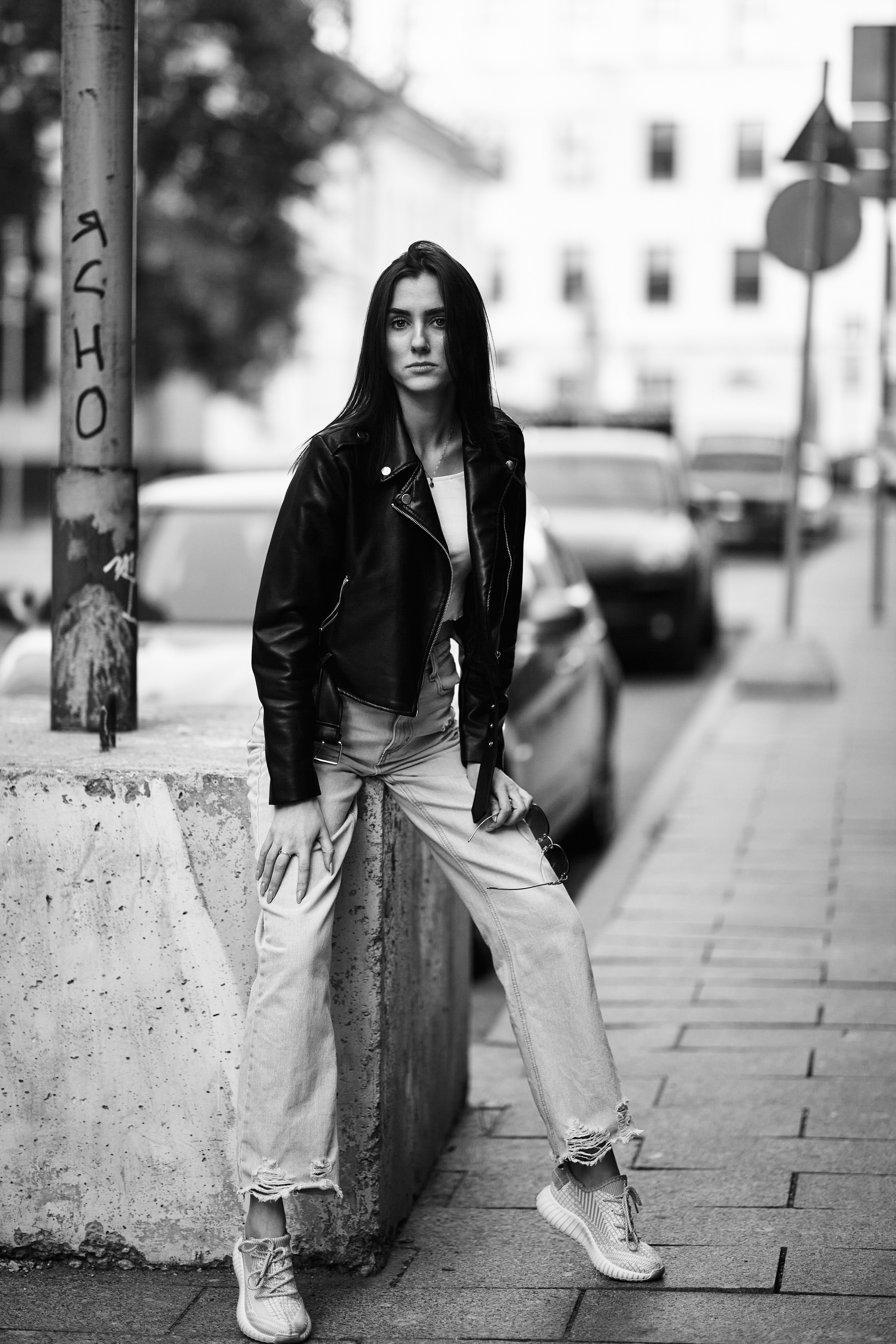 "Уникальная уличная портретная фотосессия Людмилы. Портретный фотограф в Москве Виталий Пересветов