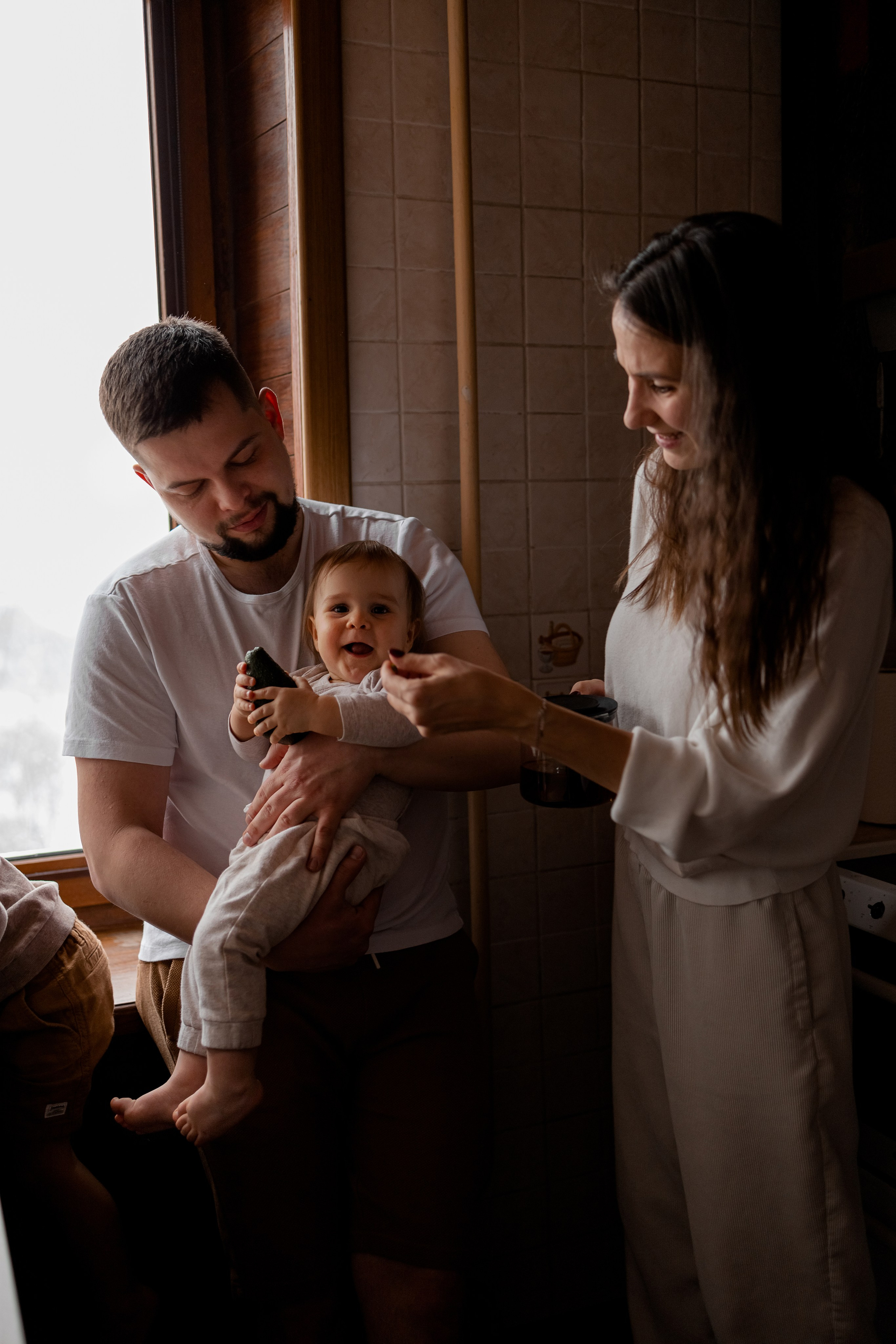 Николай, Ирина, Денис, Вика, Ника. Фотограф беременности и материнства в Москве Мария Менендес-Гонсалес