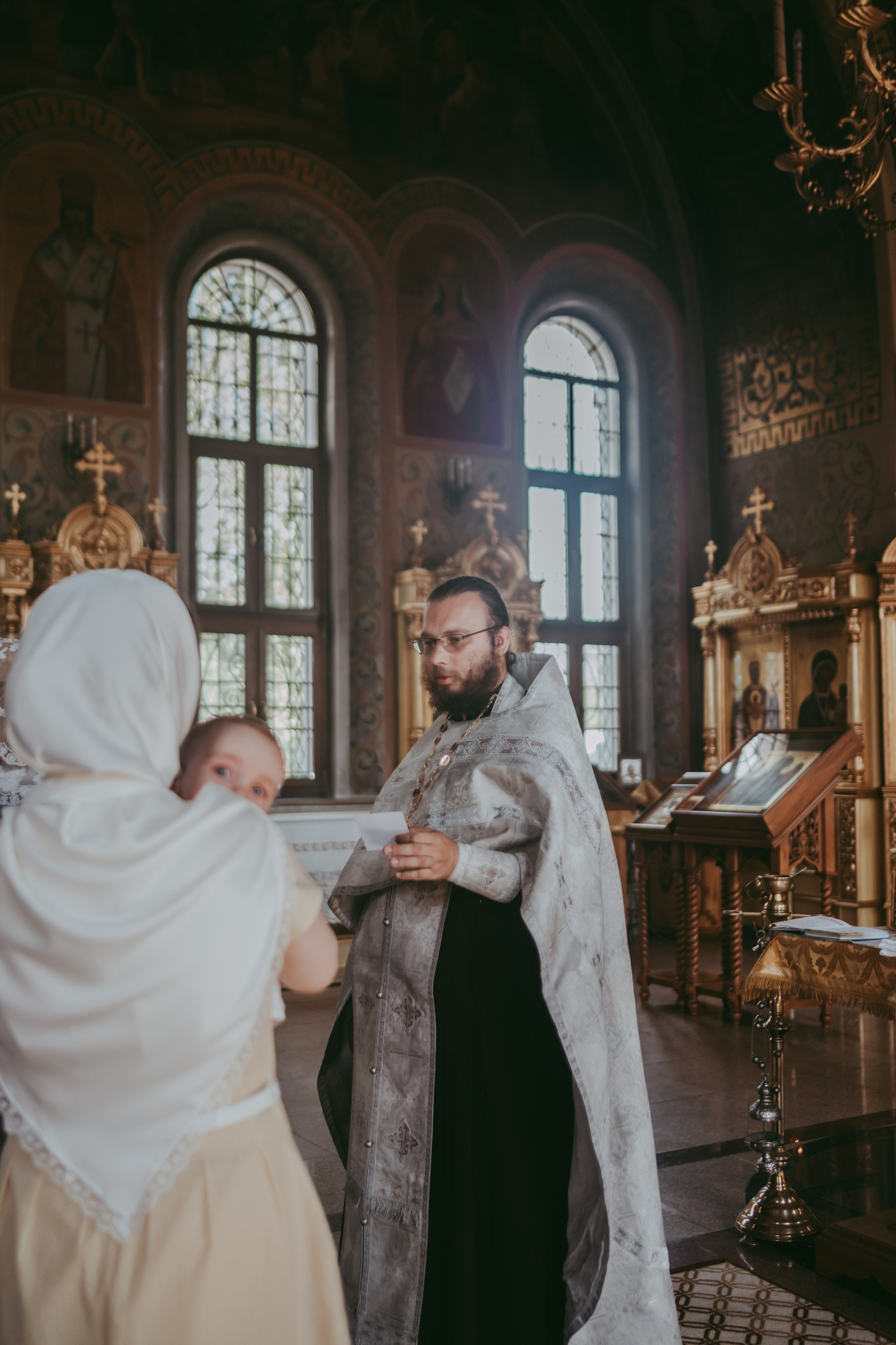 Крещение Стаса. Семейный фотограф в Москве и Подмосковье Иванова Нина