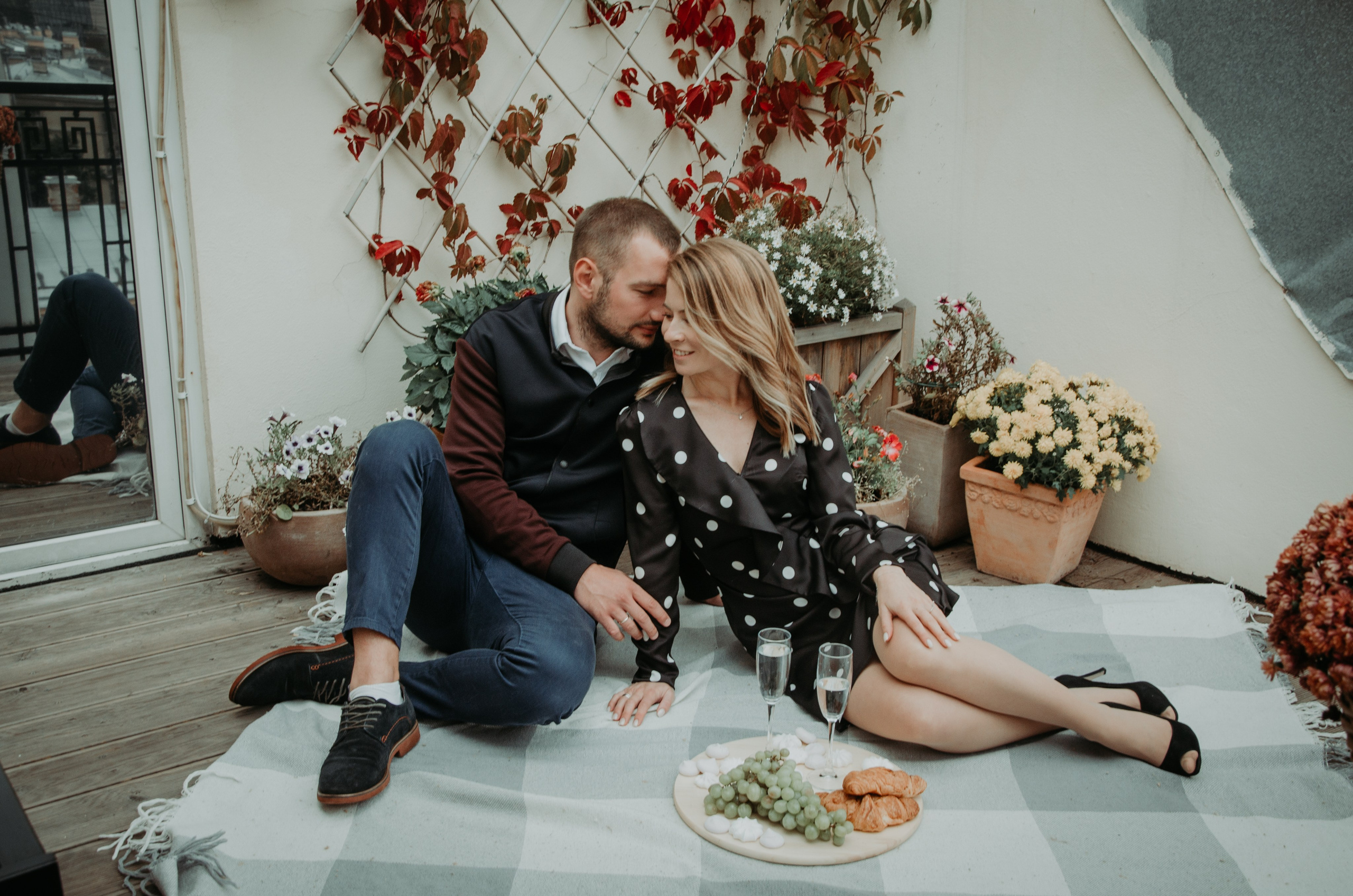 Романтическое свидание. Портретный и лайфстайл фотограф в Санкт-Петербурге