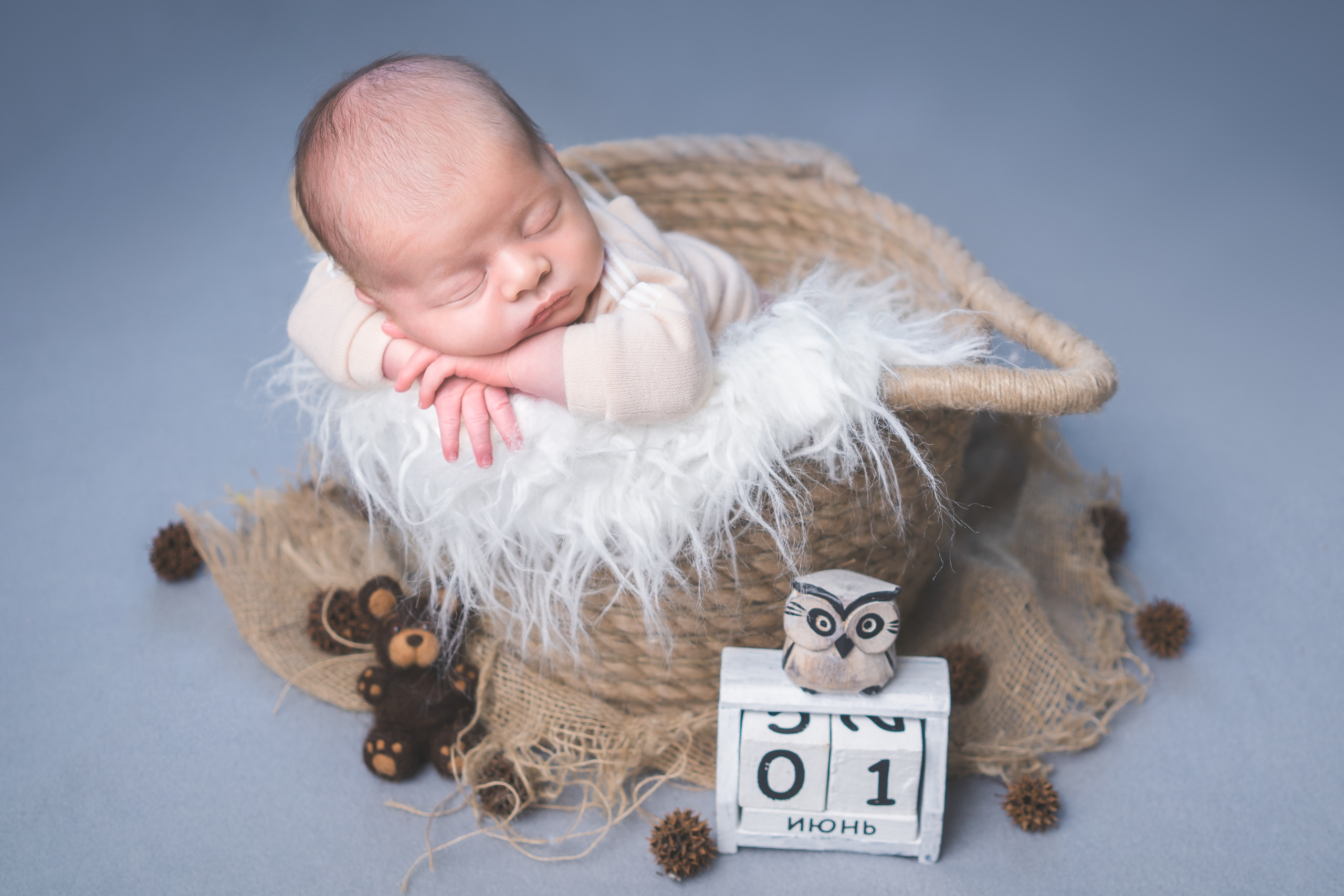 Новорождённый. Семейный и детский фотограф в Москве и Московской области