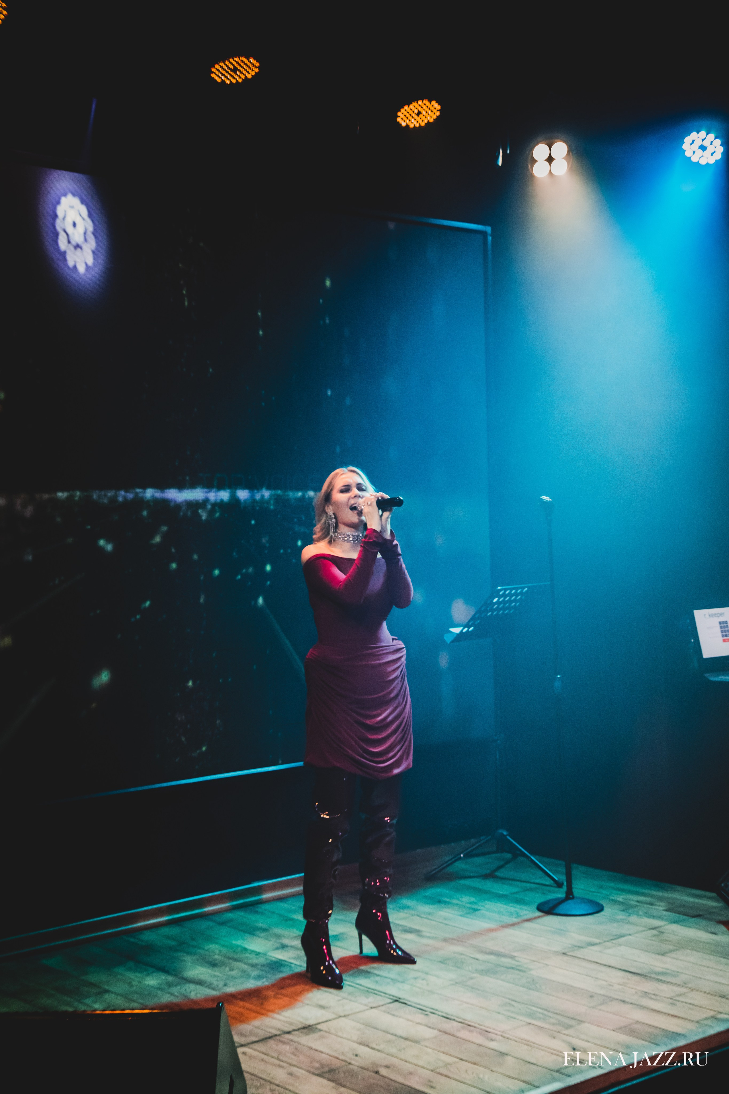 Отчетный концерт студии «TOP VOICE». Репортажный фотограф Елена Джаз в Москва