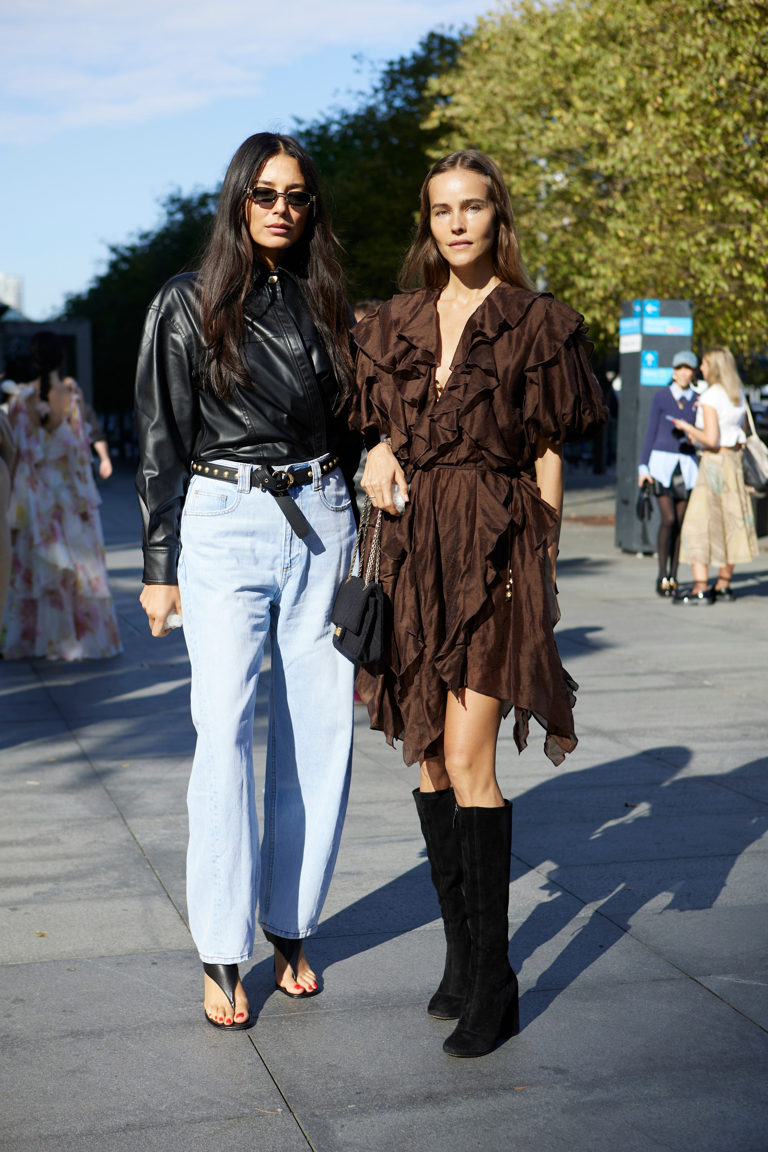 Australian Fashion Week 2025 Street Style Sydney Barangaroo Pier Pavilion | Maria Poleshchuk Fashion Photographer. Maria Poleshchuk, commercial photographer in Sydney