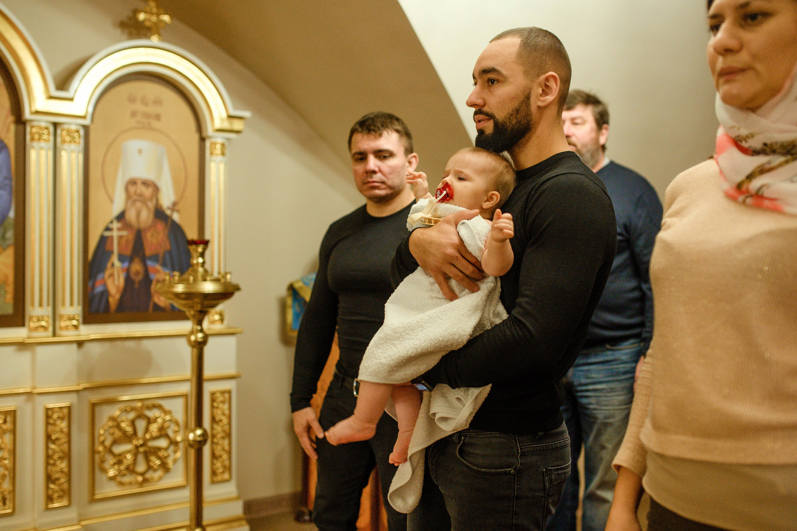 Крещение Лизы. Успенский собор. Свадебный и семейный Фотограф в Пензе Татьяна Лапоногова