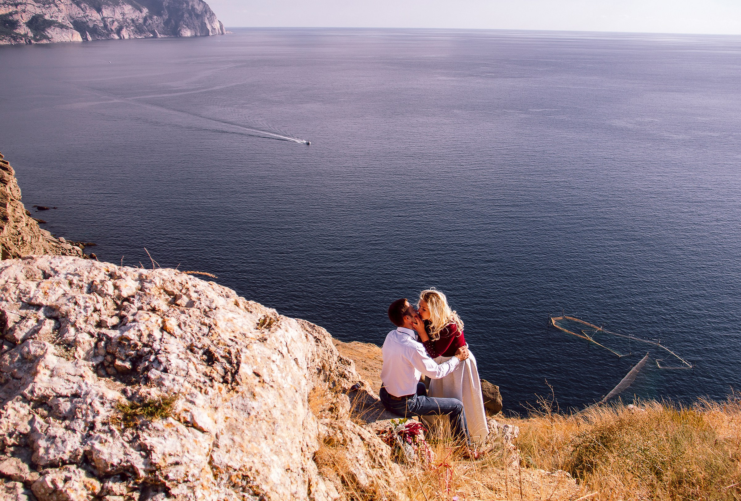 Love Story Анна и Владимир. Балаклава. Свадебный и семейный фотограф в Евпатории Зайцева Надежда