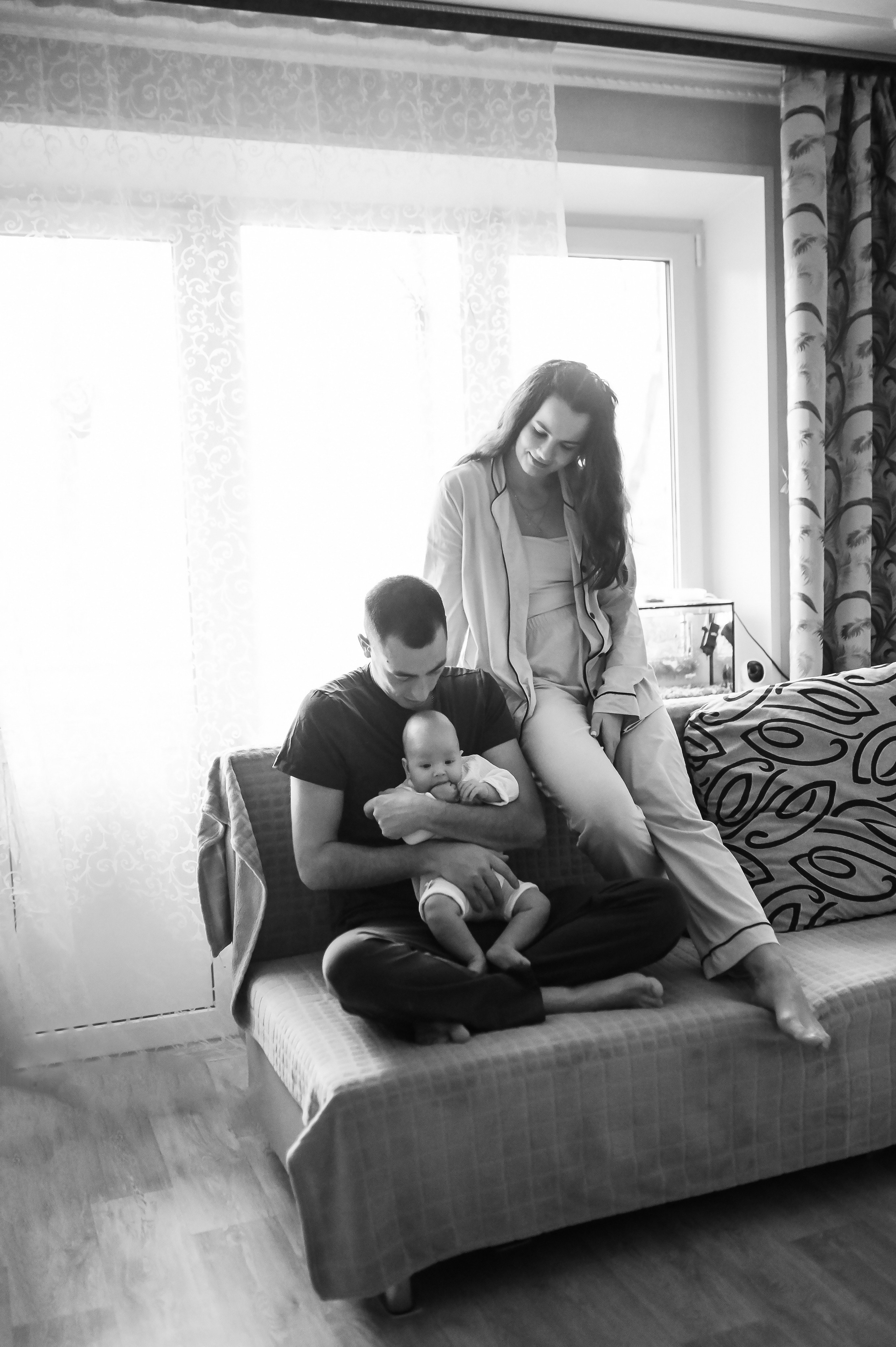 Домашняя история. Семейный фотограф Олеся Батурина Рязань