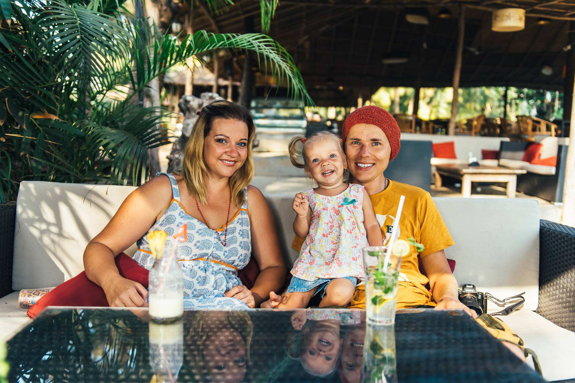 Оля, Саша и Арина в ГОА. Свадебный и семейный фотограф в Новосибирске Александр Счастный