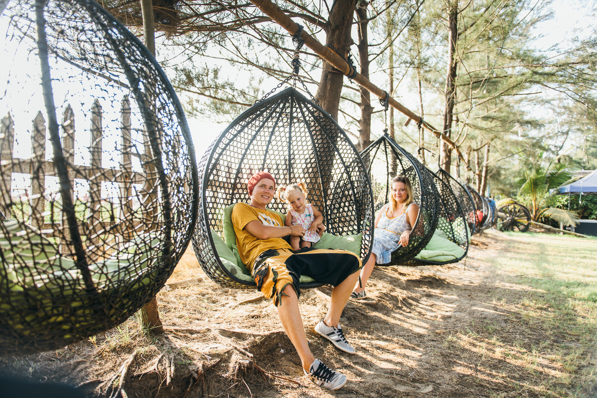 Оля, Саша и Арина в ГОА. Свадебный и семейный фотограф в Новосибирске Александр Счастный