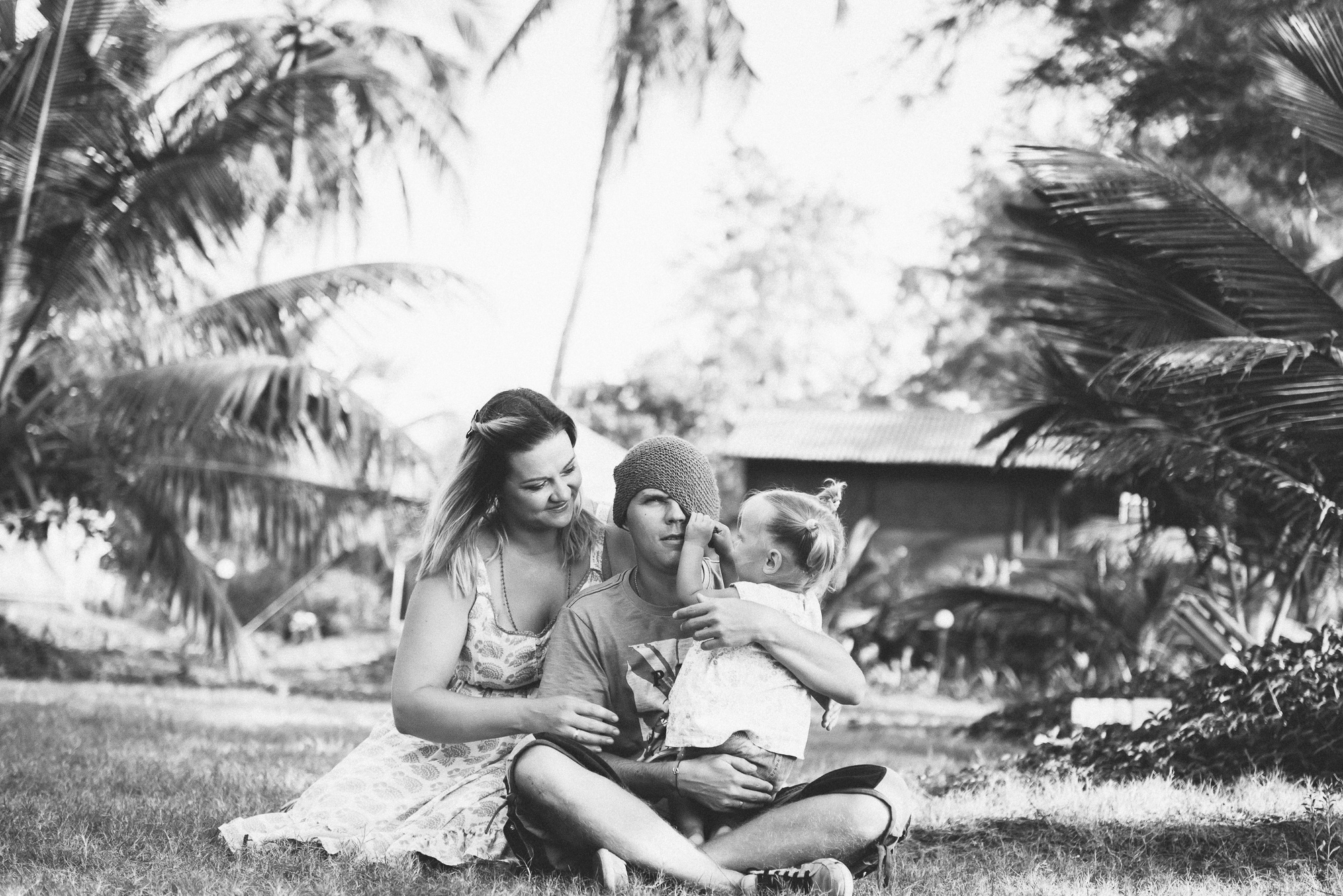 Оля, Саша и Арина в ГОА. Свадебный и семейный фотограф в Новосибирске Александр Счастный