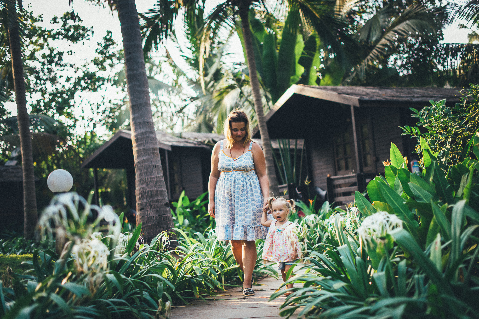 Оля, Саша и Арина в ГОА. Свадебный и семейный фотограф в Новосибирске Александр Счастный
