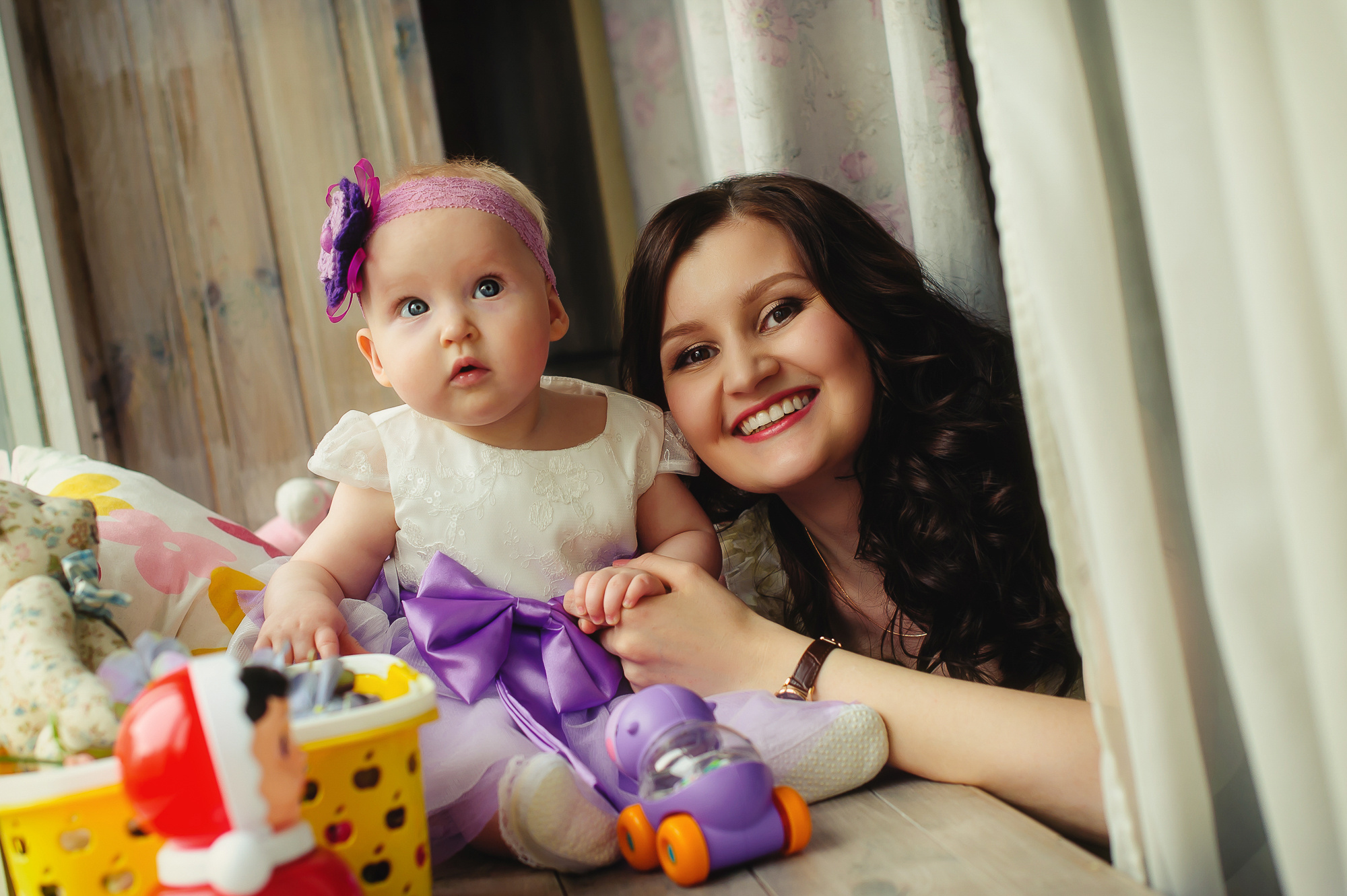 Галина, Алексей и крошка-дочка. Свадебный и семейный фотограф в Новосибирске Александр Счастный