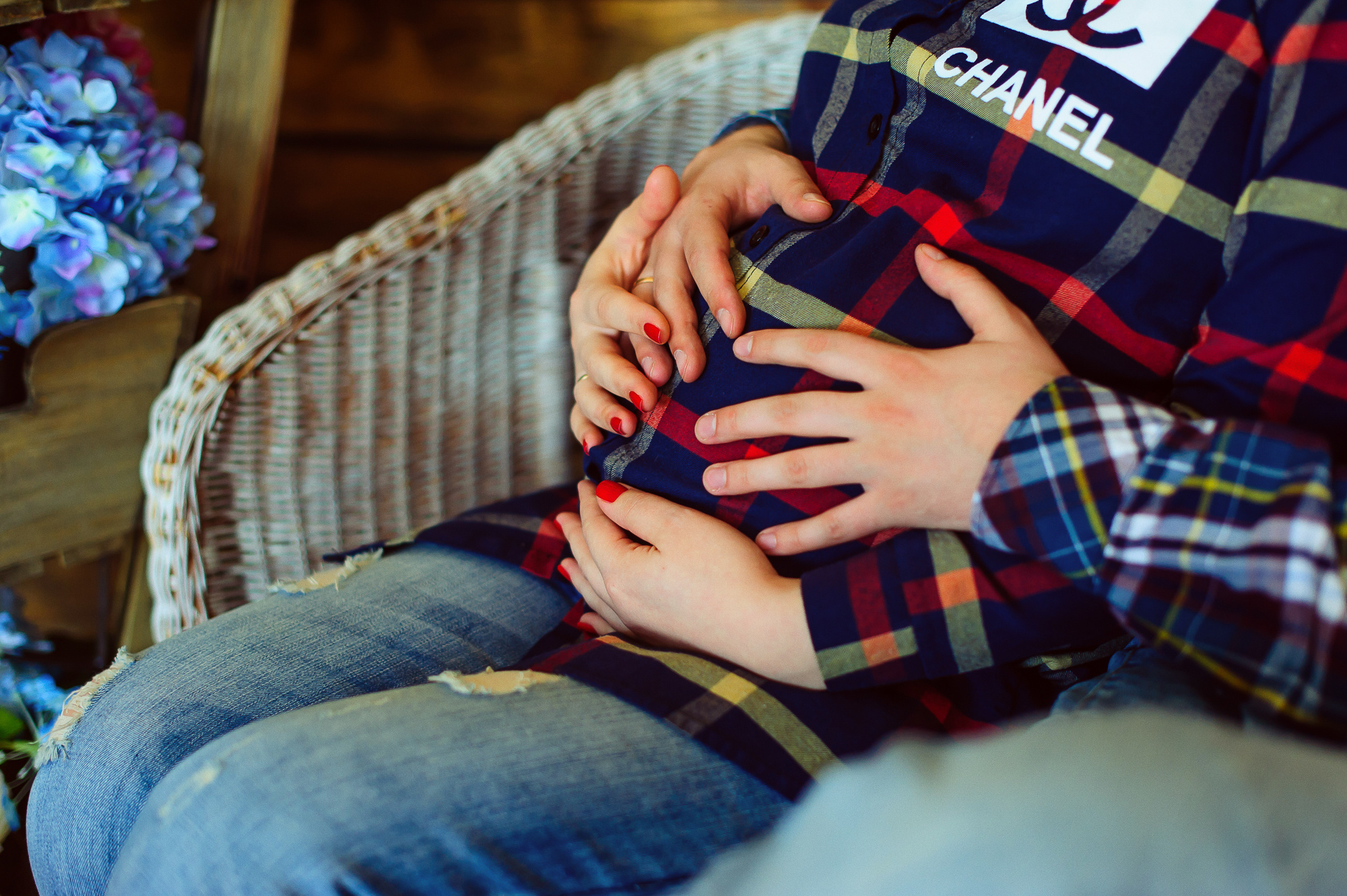 Аня и Максим в ожидании чуда. Свадебный и семейный фотограф в Новосибирске Александр Счастный