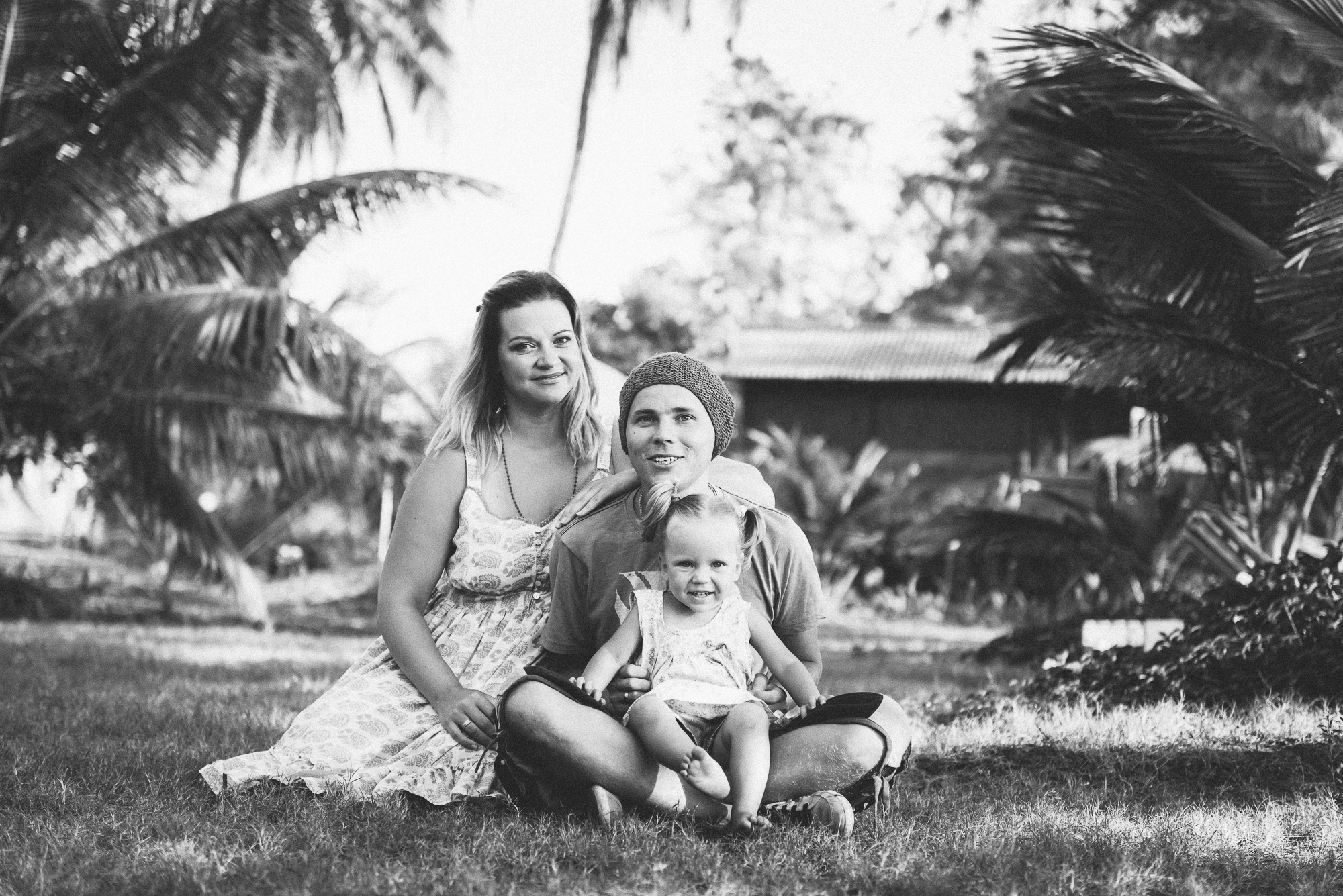 Оля, Саша и Арина в ГОА. Свадебный и семейный фотограф в Новосибирске Александр Счастный