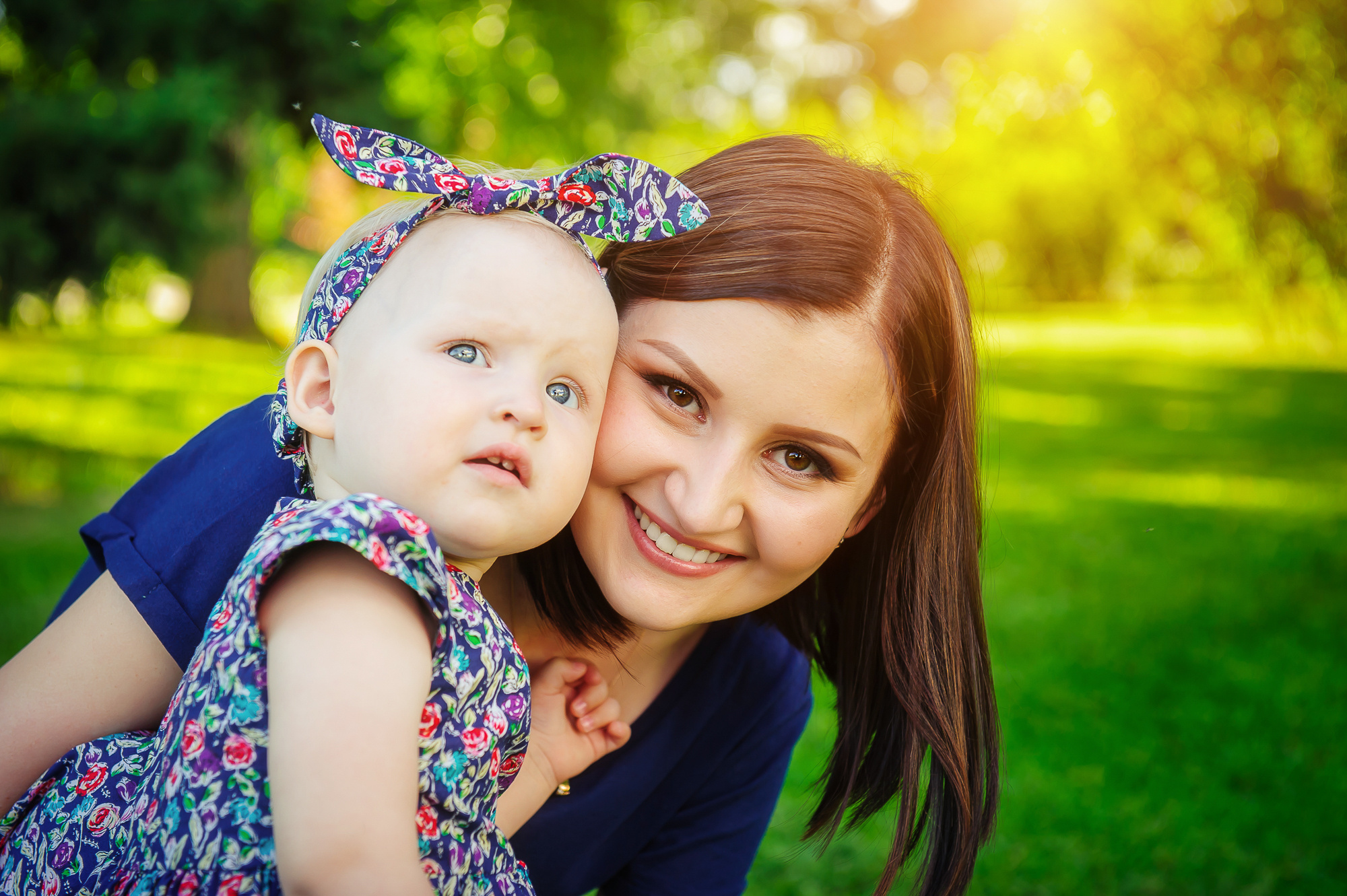 Галина, Алексей и крошка-дочка. Свадебный и семейный фотограф в Новосибирске Александр Счастный