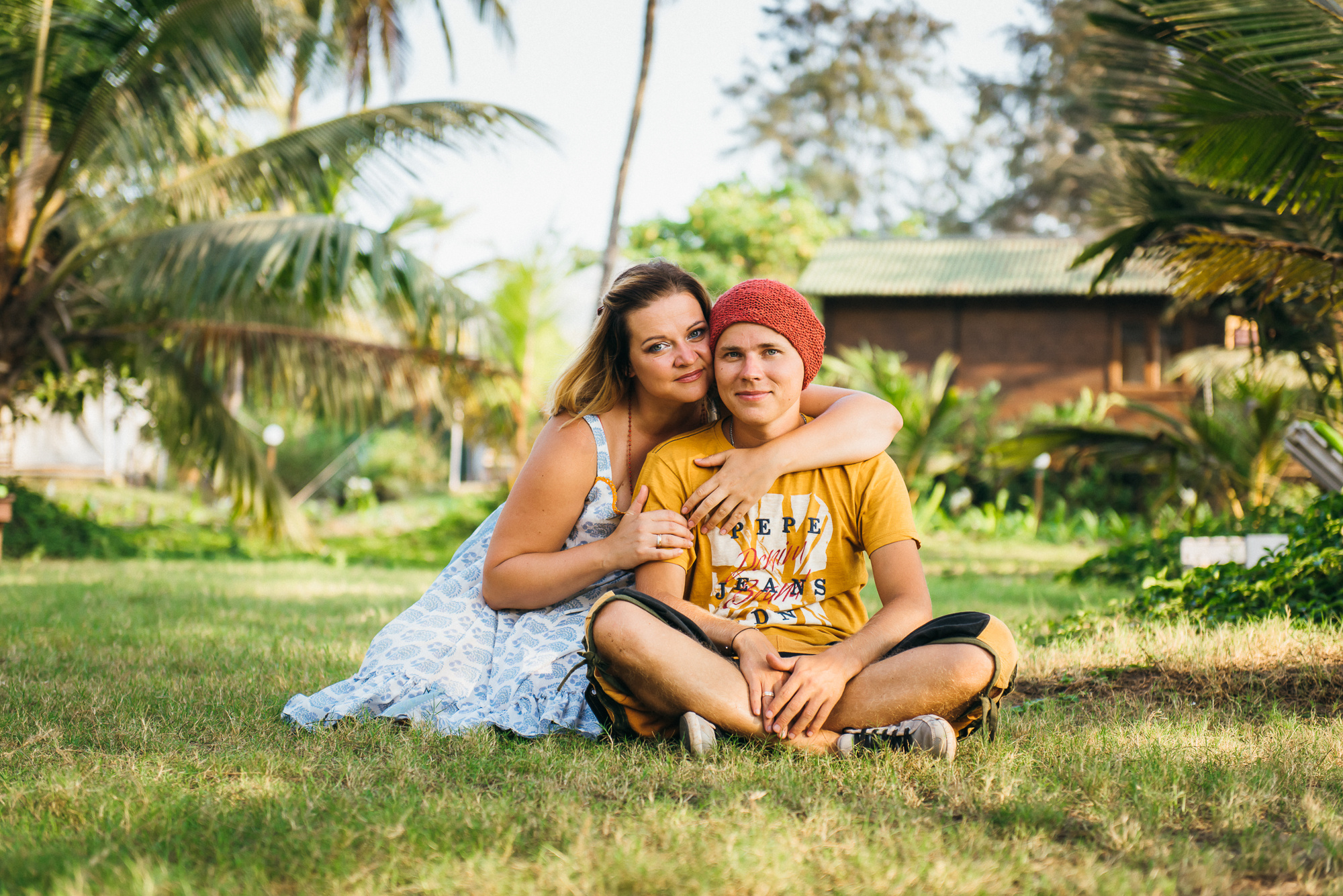 Оля, Саша и Арина в ГОА. Свадебный и семейный фотограф в Новосибирске Александр Счастный
