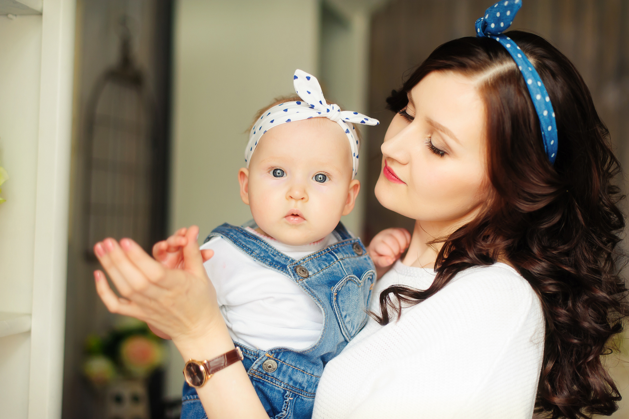 Галина, Алексей и крошка-дочка. Свадебный и семейный фотограф в Новосибирске Александр Счастный