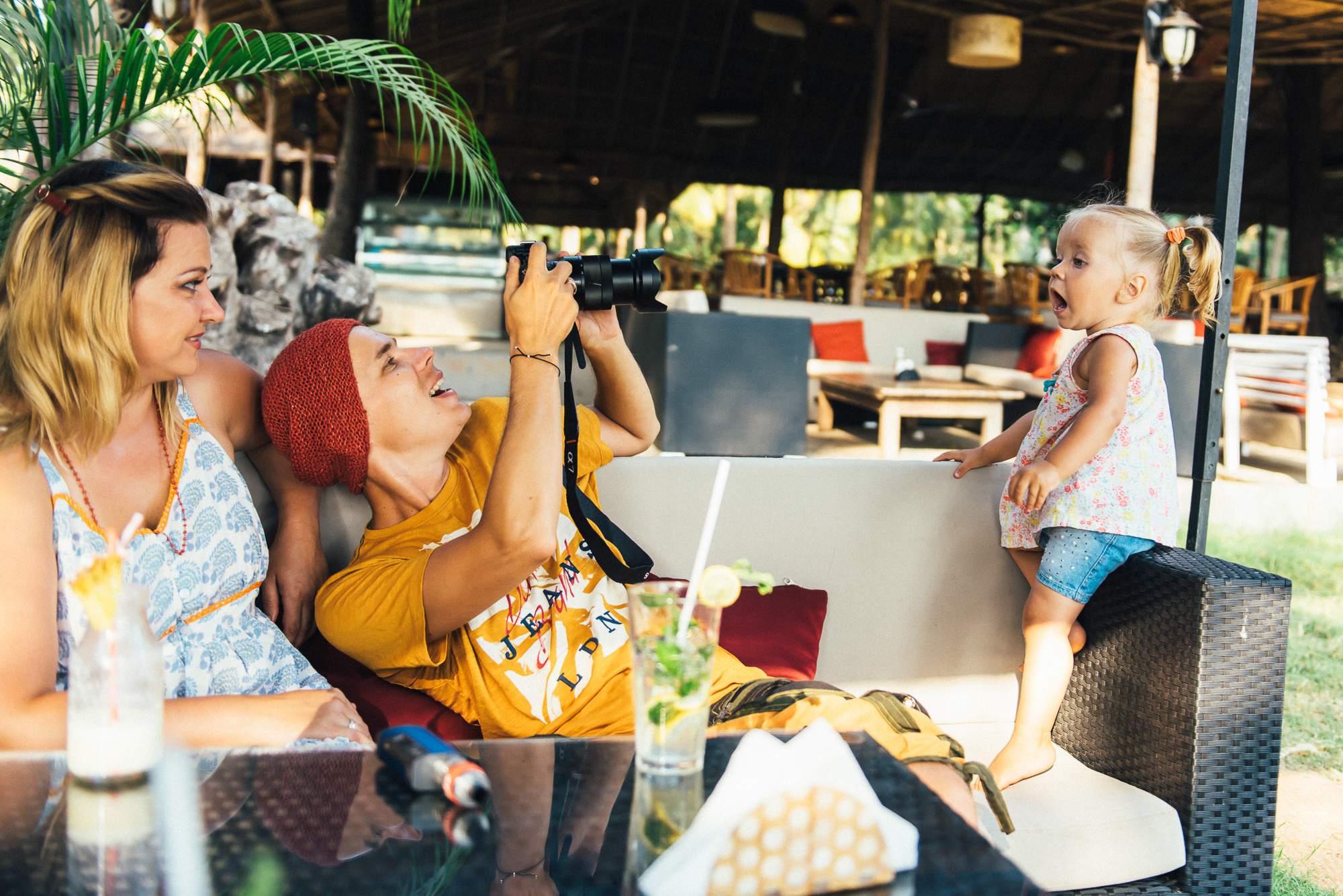 Оля, Саша и Арина в ГОА. Свадебный и семейный фотограф в Новосибирске Александр Счастный