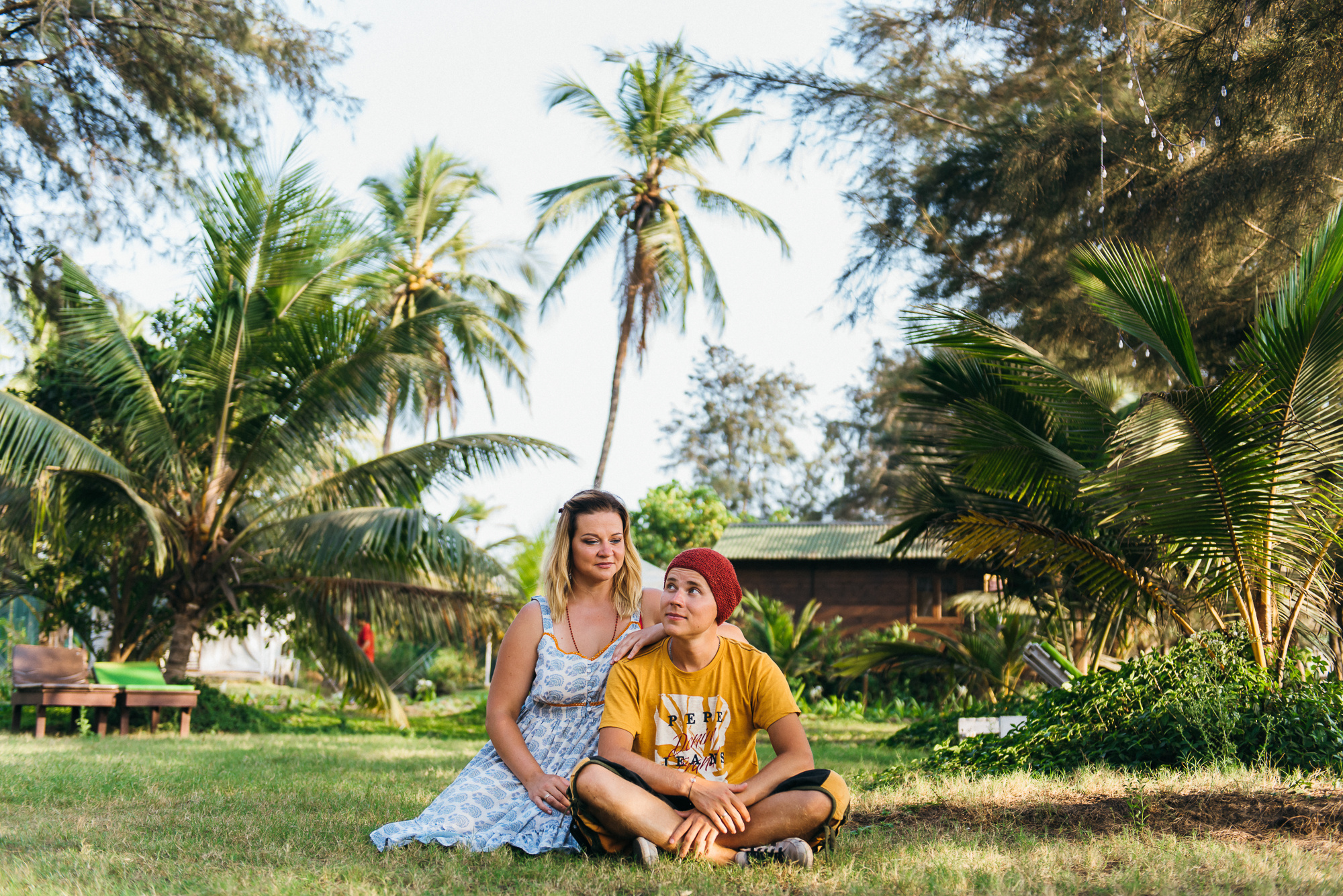 Оля, Саша и Арина в ГОА. Свадебный и семейный фотограф в Новосибирске Александр Счастный