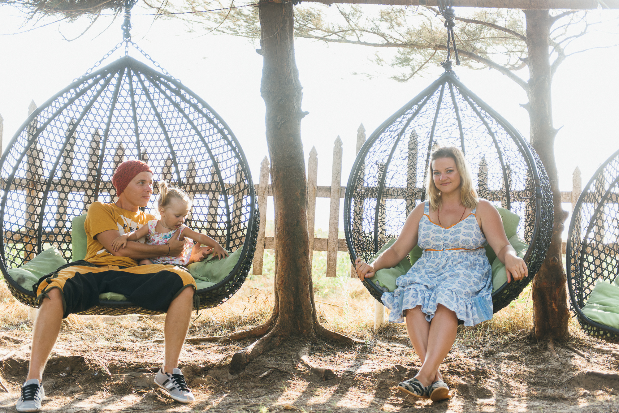 Оля, Саша и Арина в ГОА. Свадебный и семейный фотограф в Новосибирске Александр Счастный