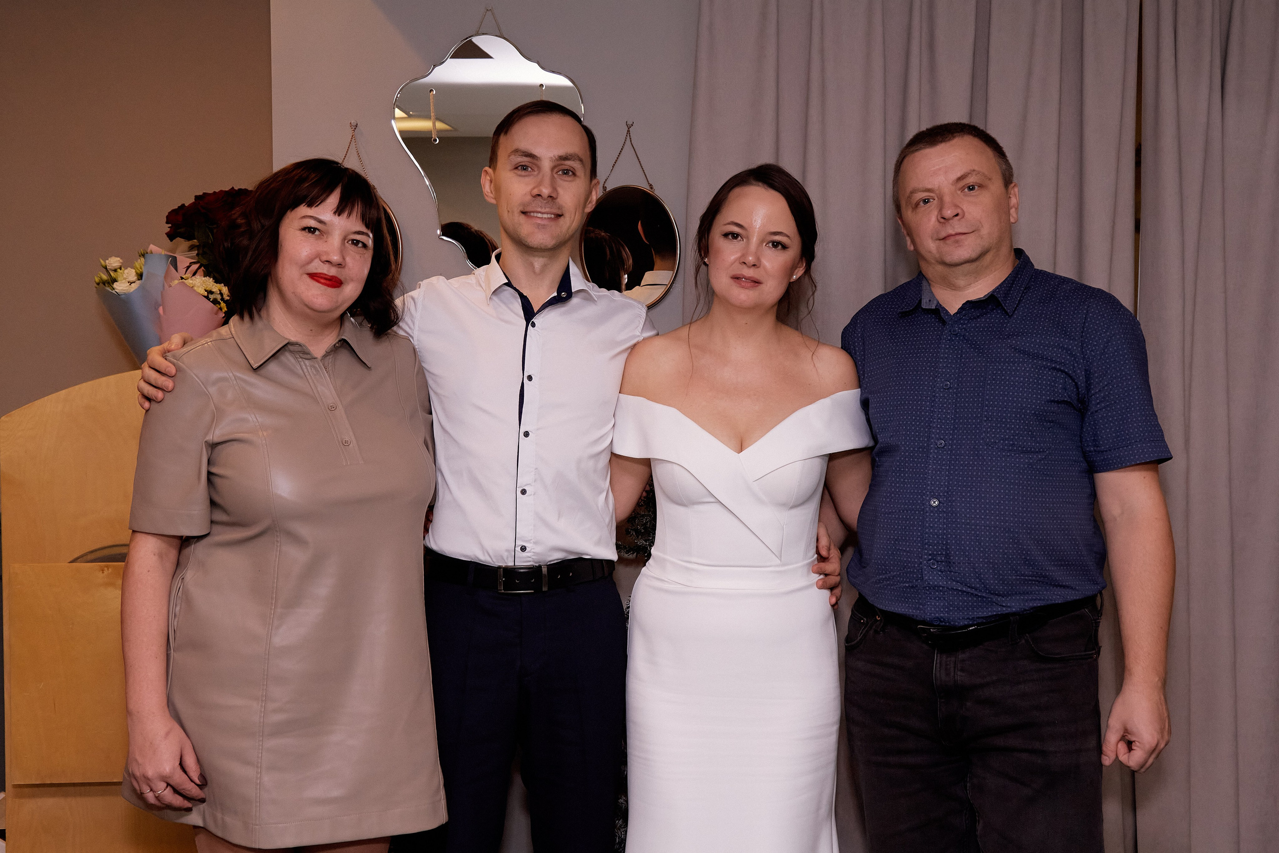 Свадебный репортаж с семьей