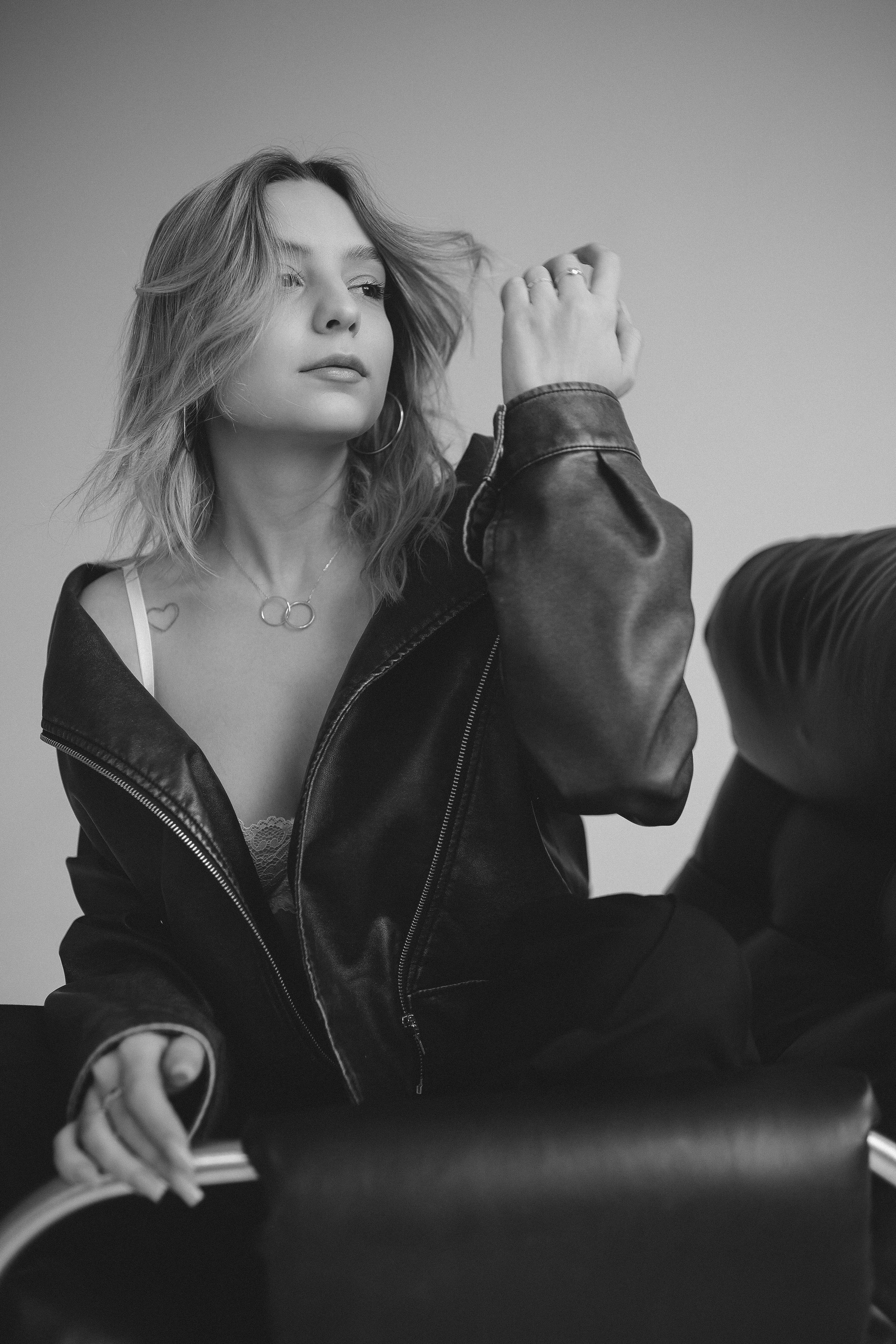 Фотосъемка для Юли в студии. Фотограф Самара Лена Мандарин