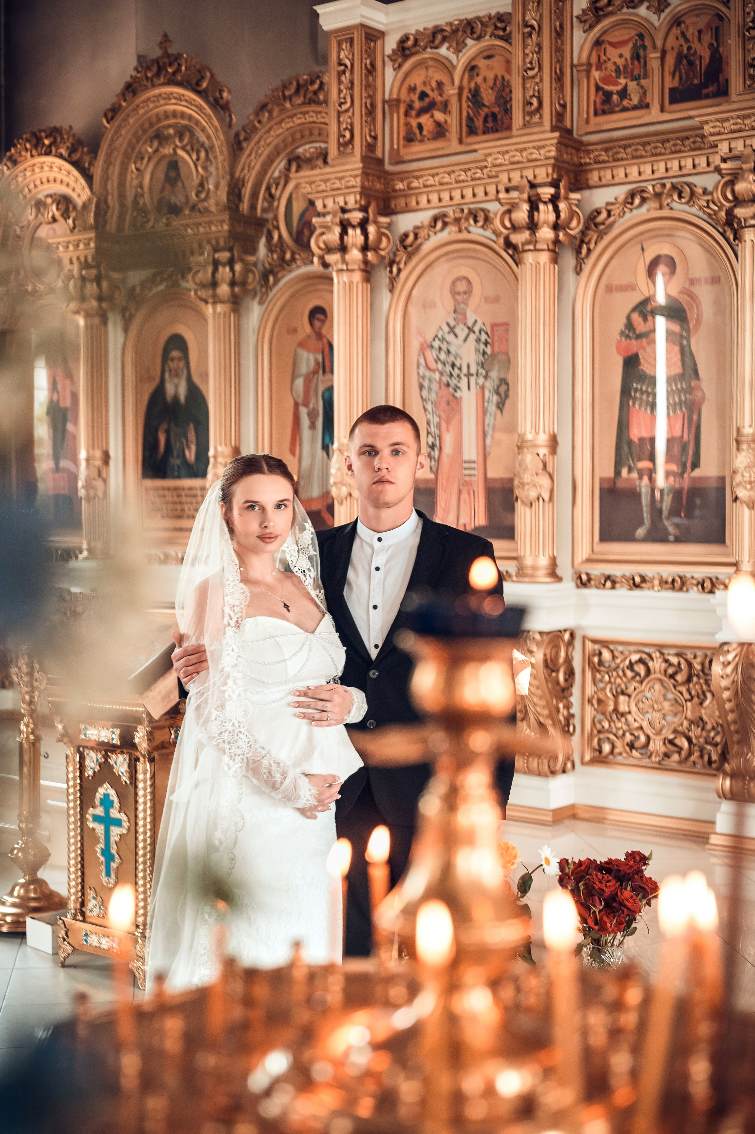 Таинство Венчания Владислава и Алины Свято-Георгиевском храм. пгт Афипский. Фотограф на Таинство Венчания и Крещения в Краснодаре Абрамова Людмила
