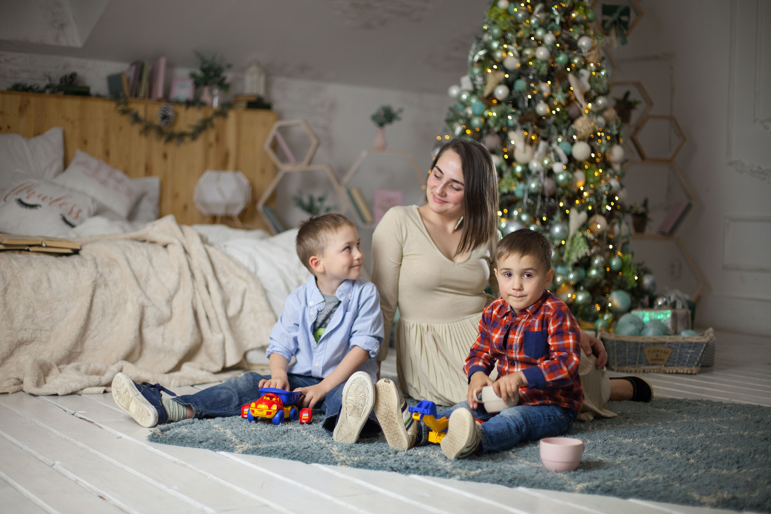 Новогодние фотосессии в студии. Семейный, школьный фотограф в Нижнем Новгороде Елена Сентюрева