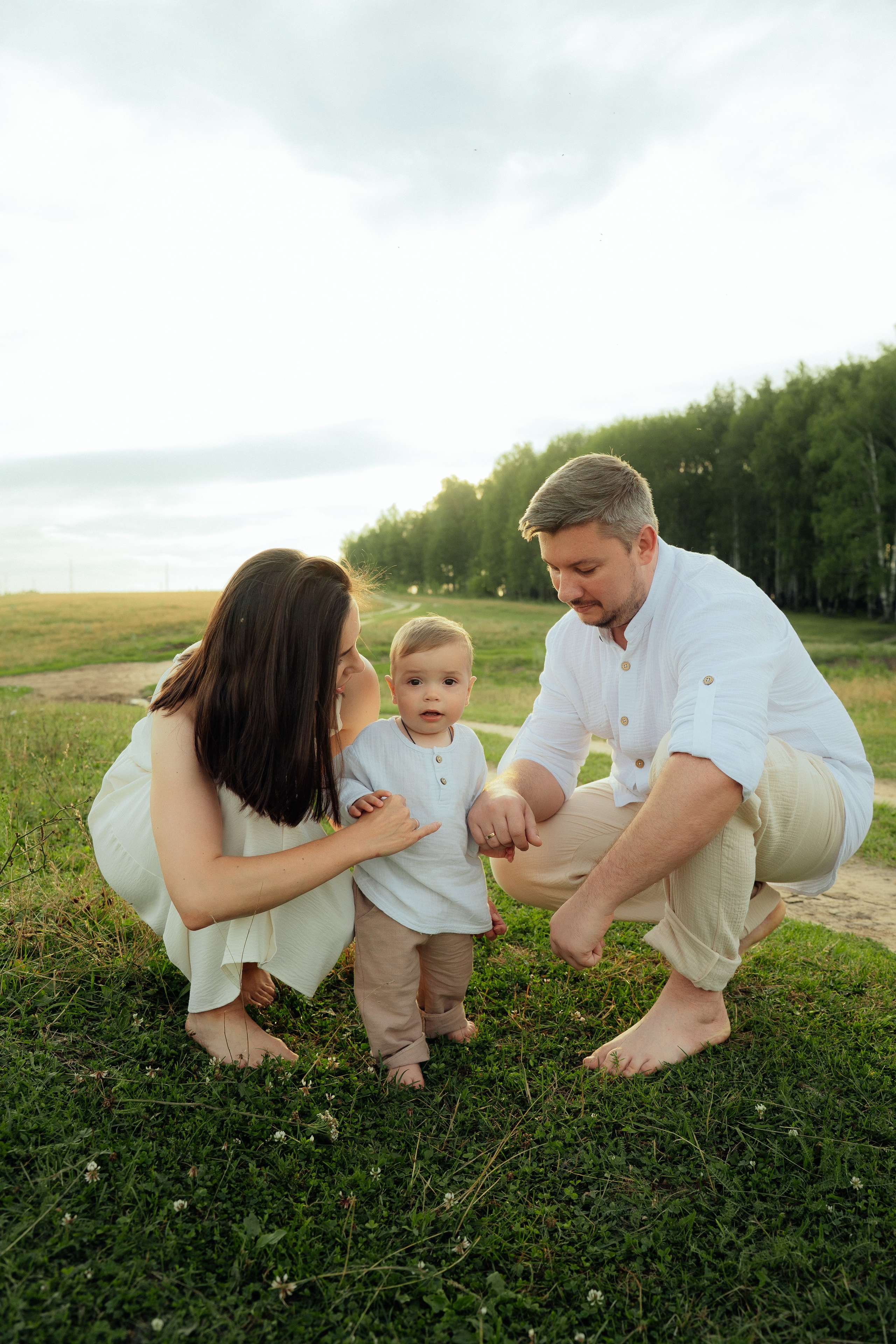 Леша, Юля и Ярослав. Семейный фотограф • Домашние съемки в Нижнем Новгороде