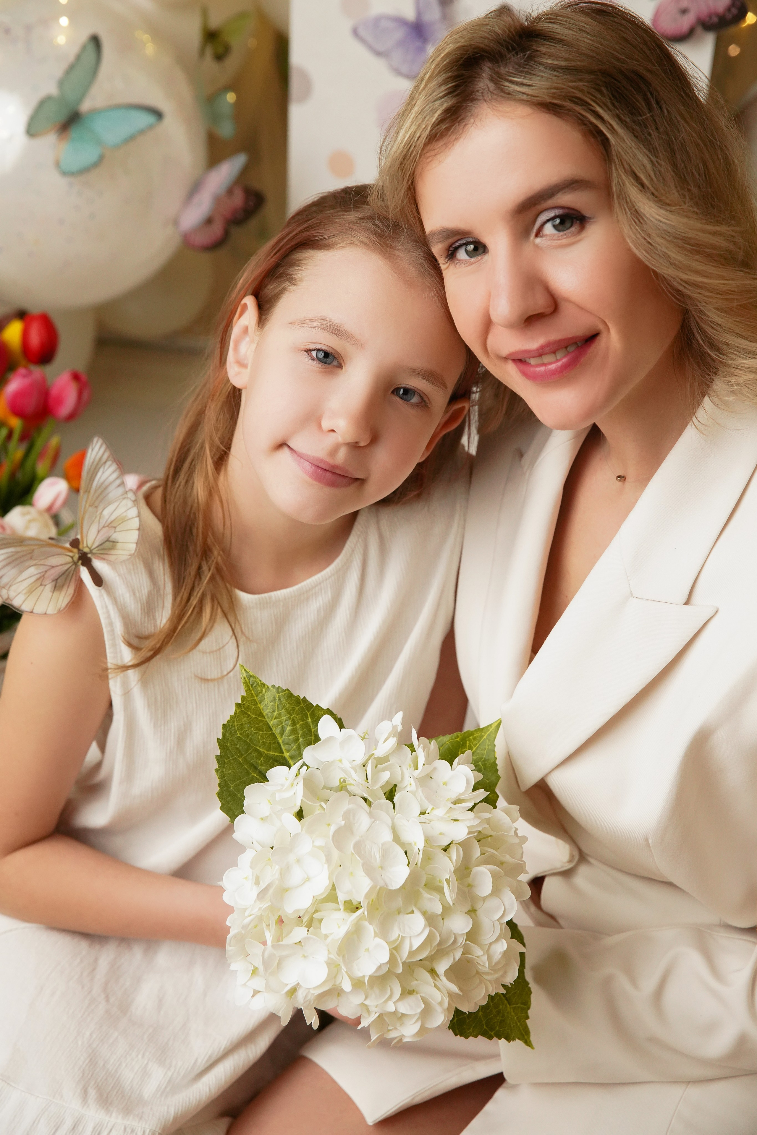 Мама и дочь. Фотограф новорожденных. Семейный и детский фотограф в городе Сургуте