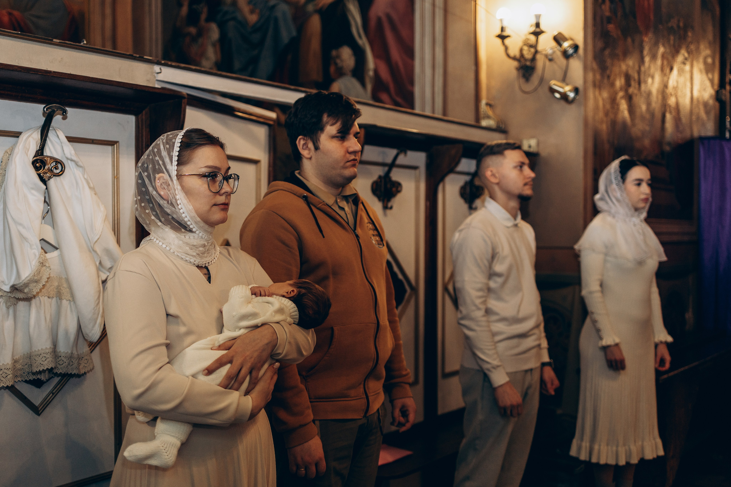 Крещение в Храме Воскресения Словущего в Даниловской Слободе. Главная