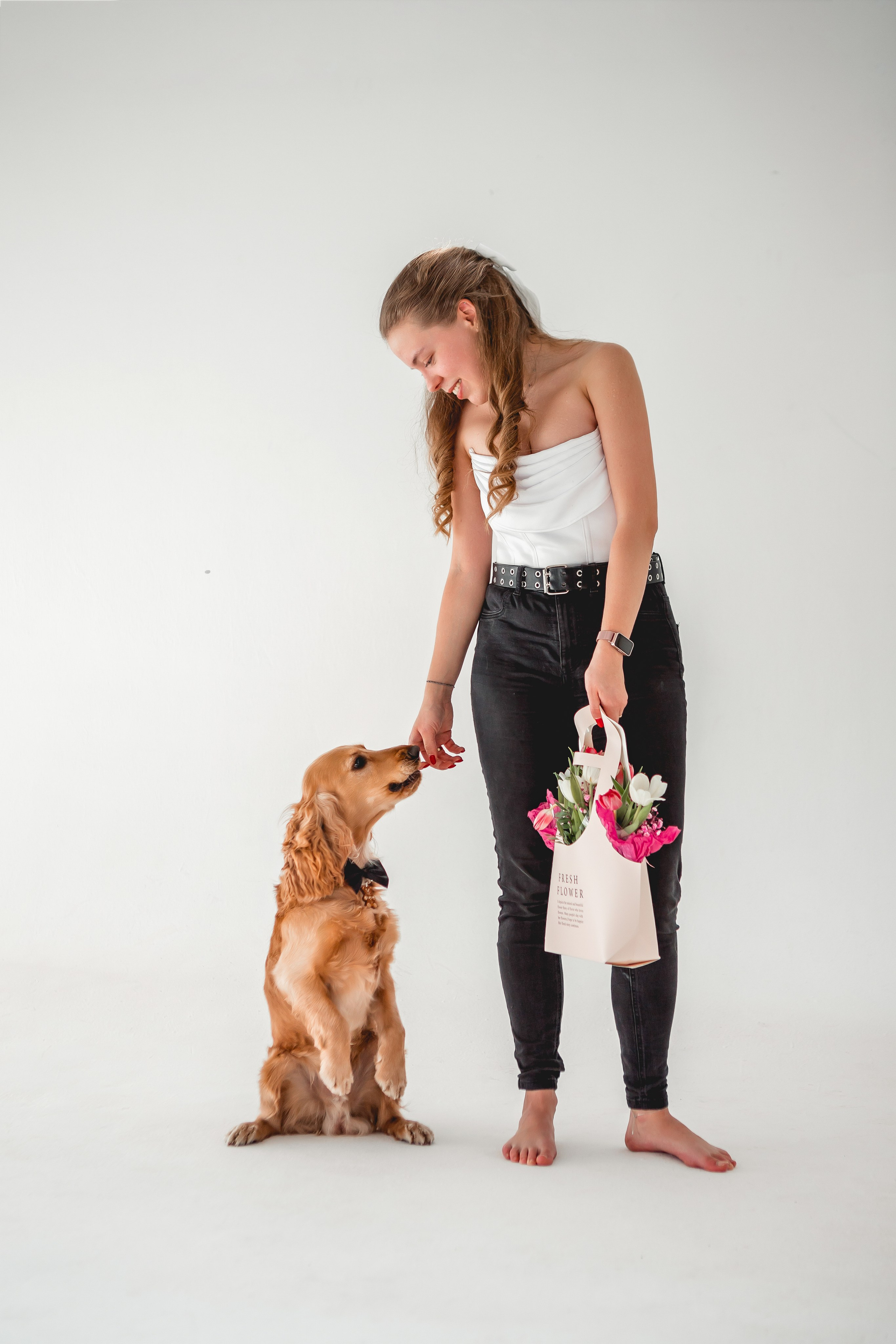 Лада и Барни. Семейный фотограф анималист Мария Крючкова