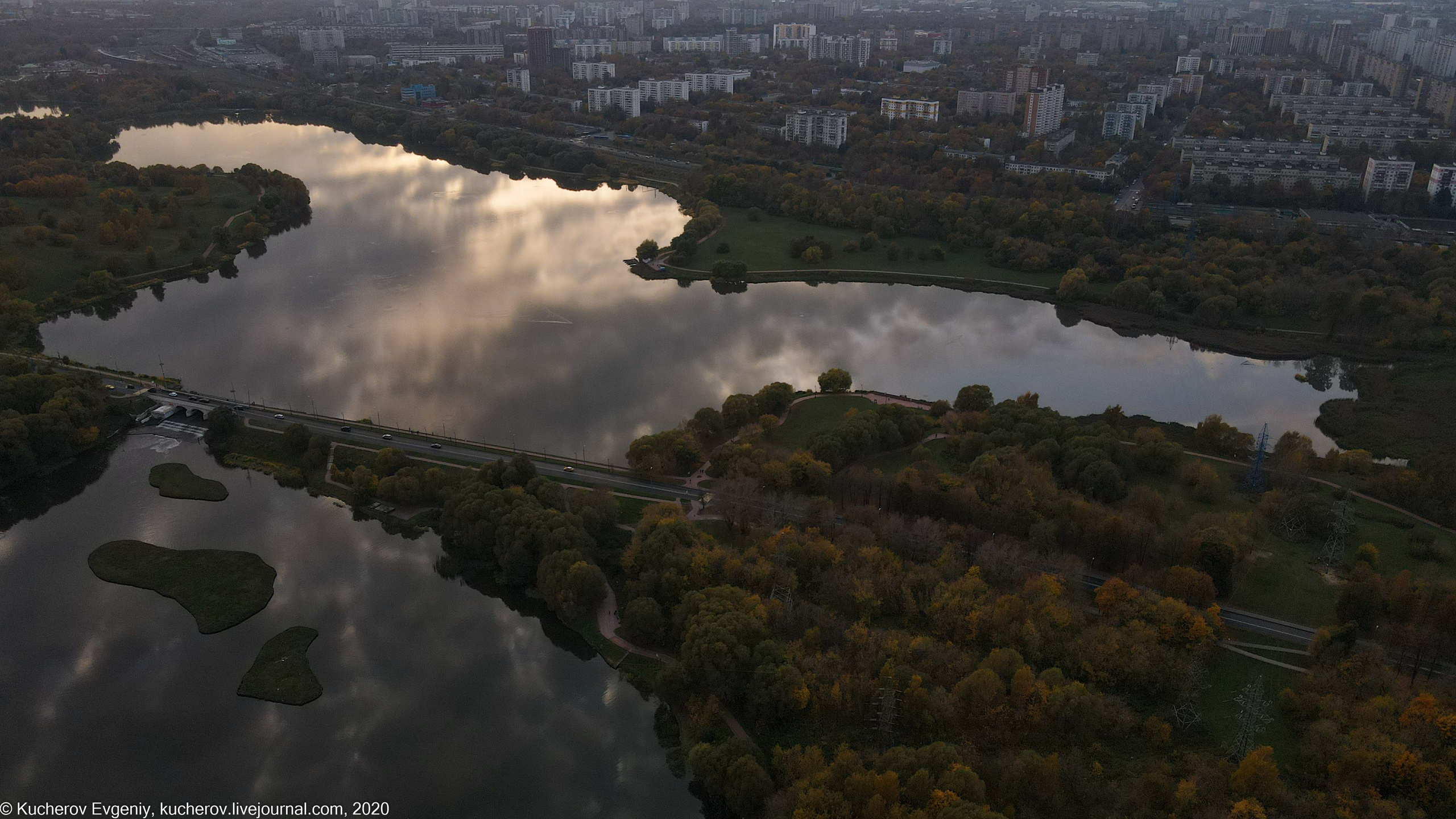 Борисовские пруды и Царицыно. Кучеров Евгений. Фотограф