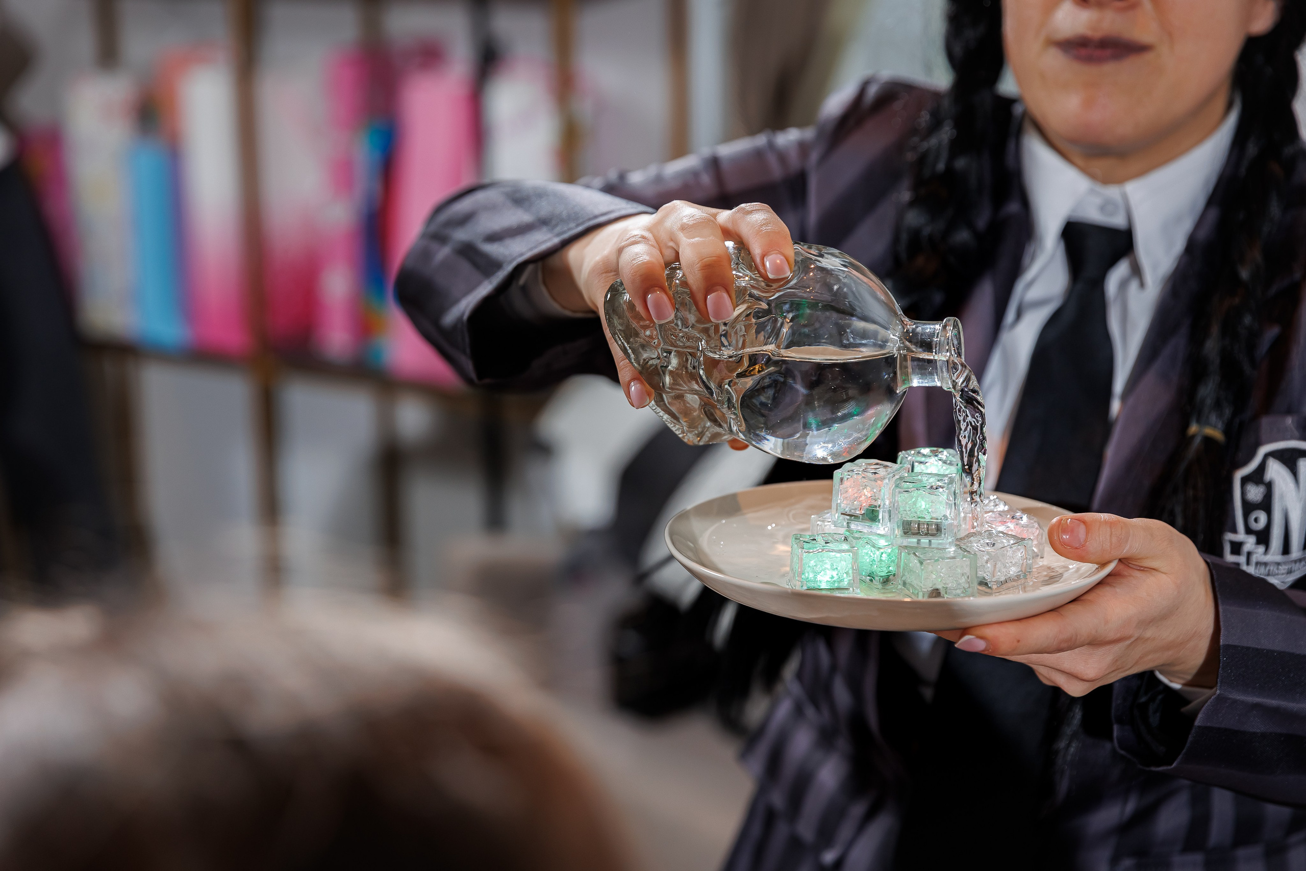 День рождения Насти «Венсдэй во Вкусотеррии». Семейный и детский фотограф Комина Елена, Власиха, Одинцово