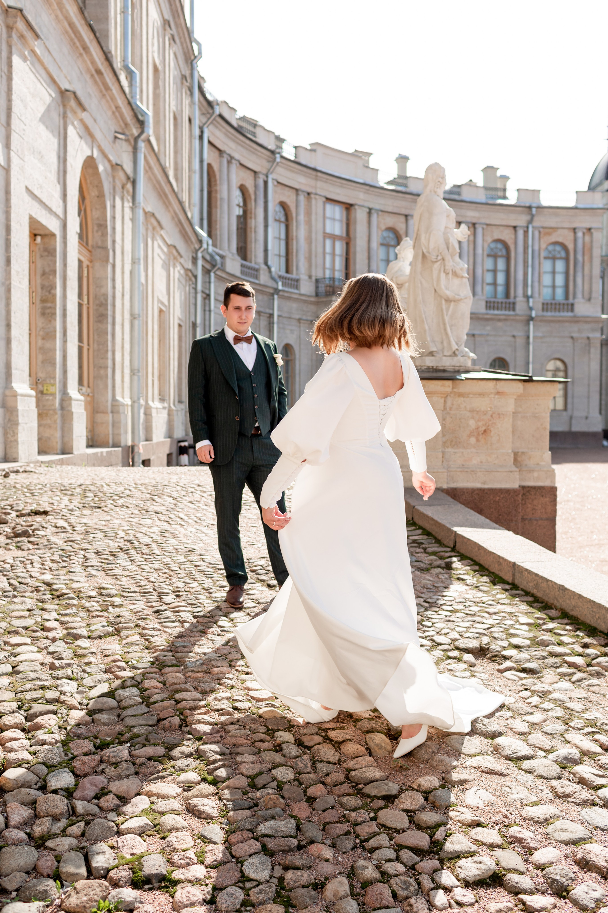 Свадебная фотосессия в Пушкине. Свадебный фотограф Кирилл Белый