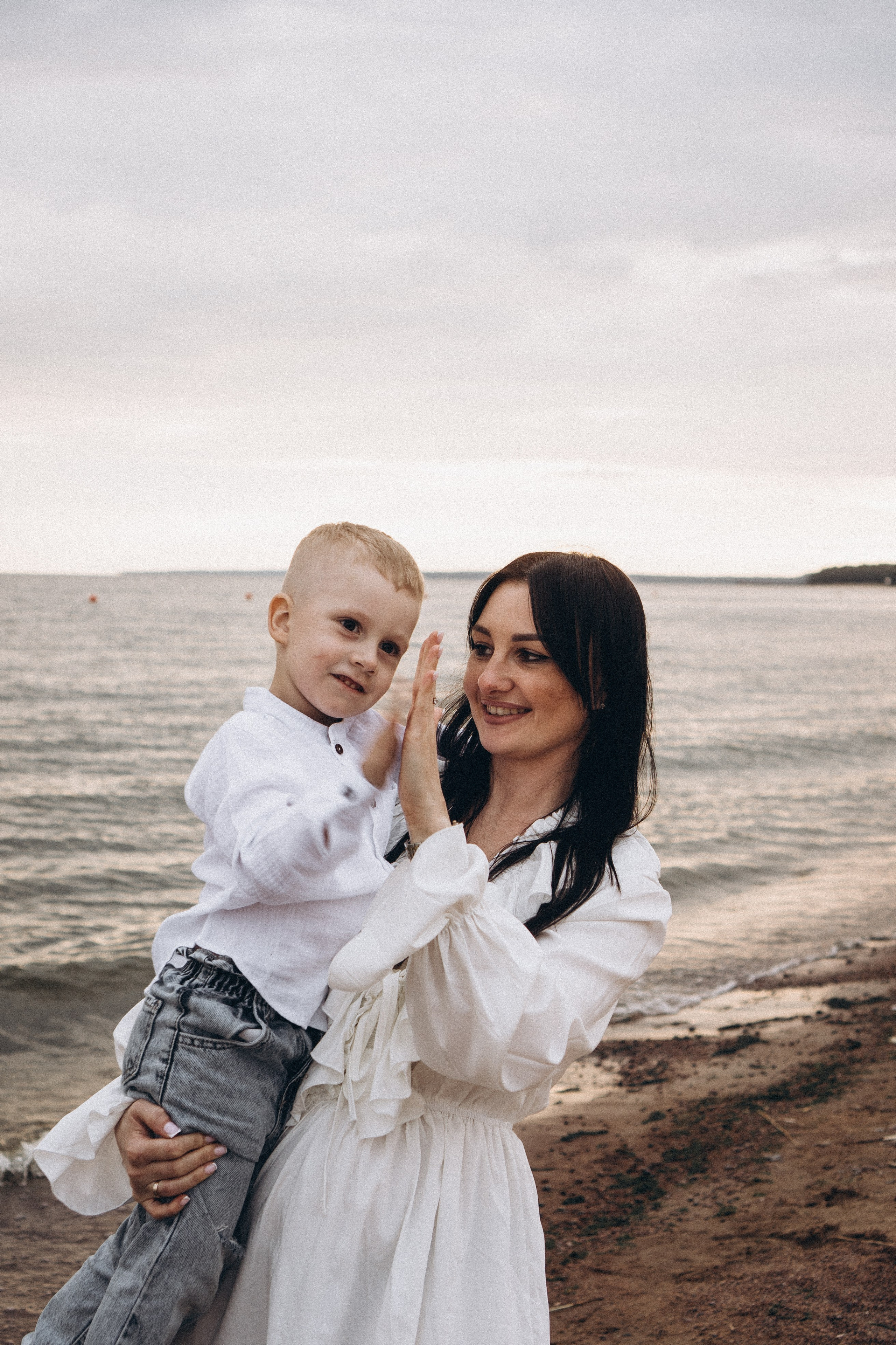 Семейная история на берегу залива. Профессиональный фотограф, Санкт-Петербург — Виктория Богомолова