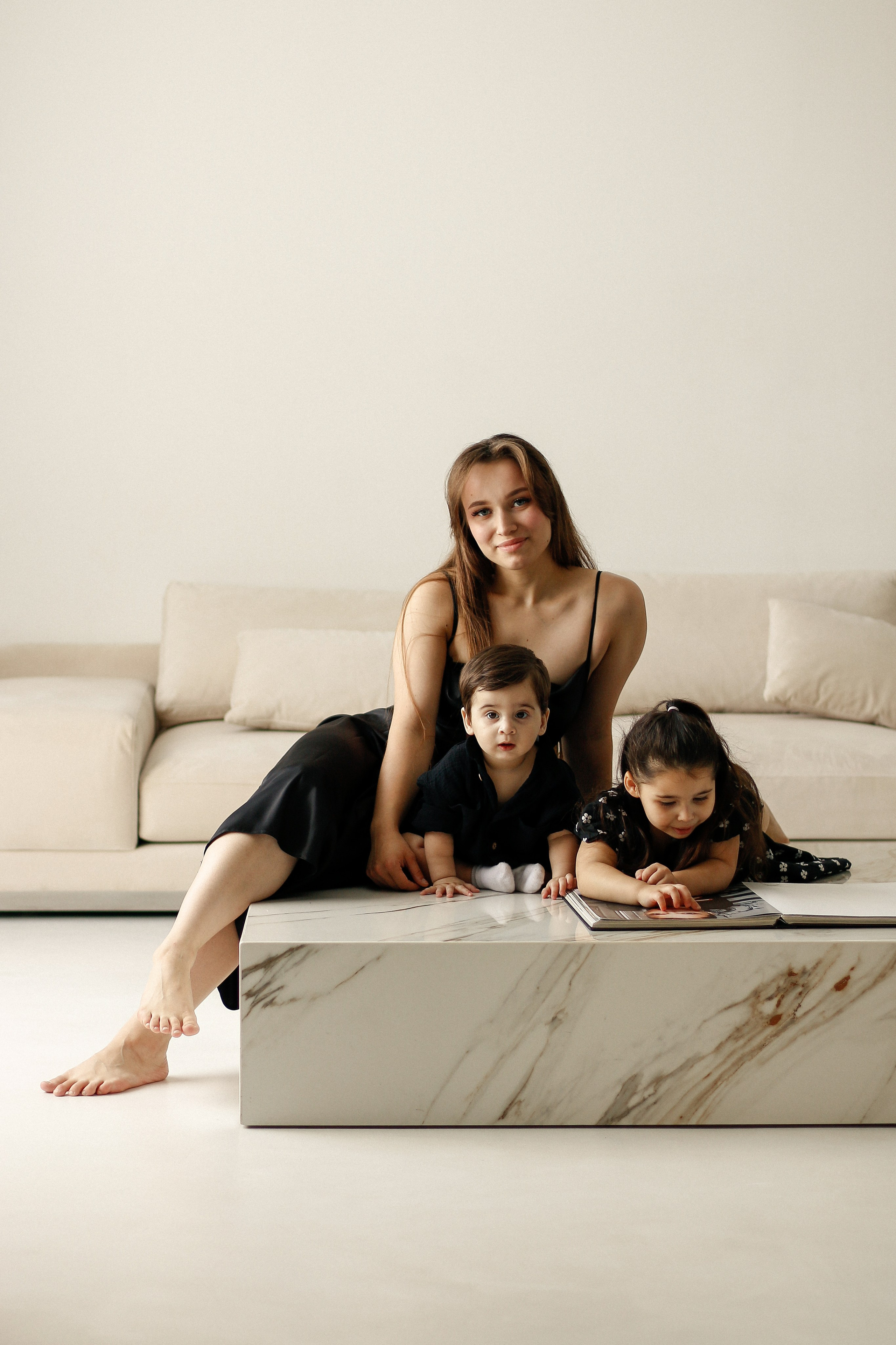 Виктория, Мелисса и малыш Адам. Фотограф Краснодар