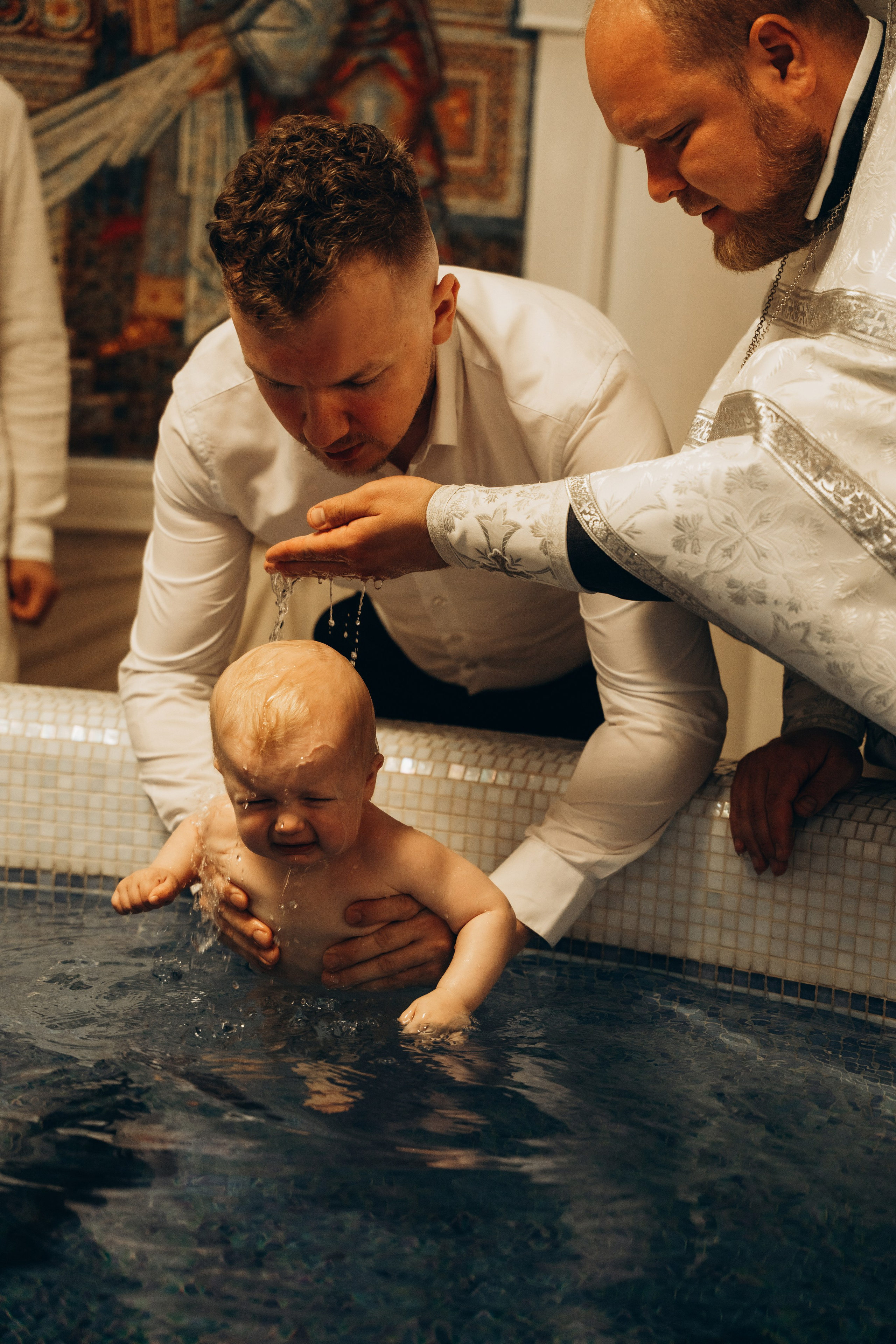 Крещение Тёмы. Фотограф Мария Миллс | Минск