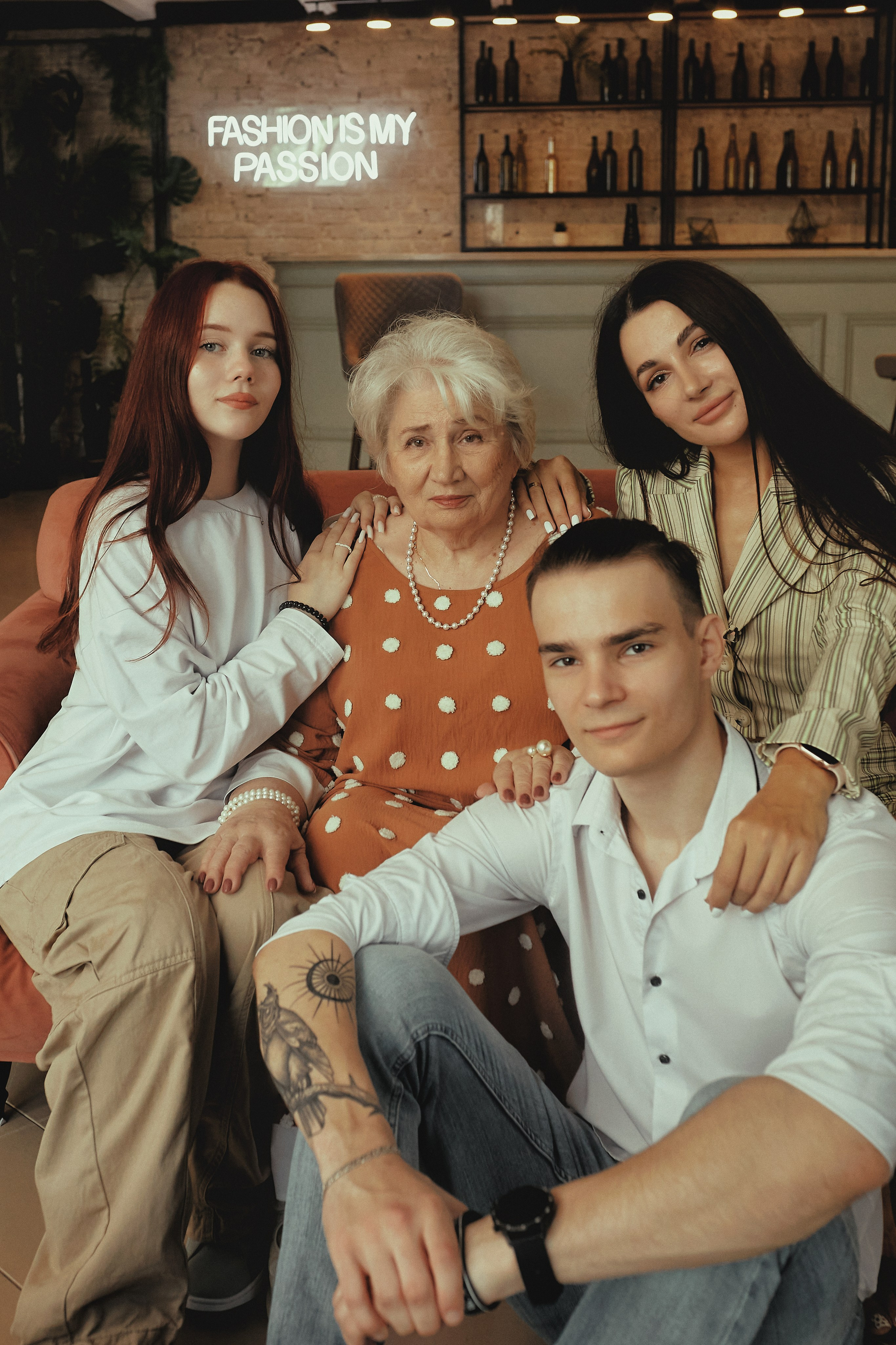 Четыре поколения. Семейный фотограф в Новосибирске Екатерина Сафронова