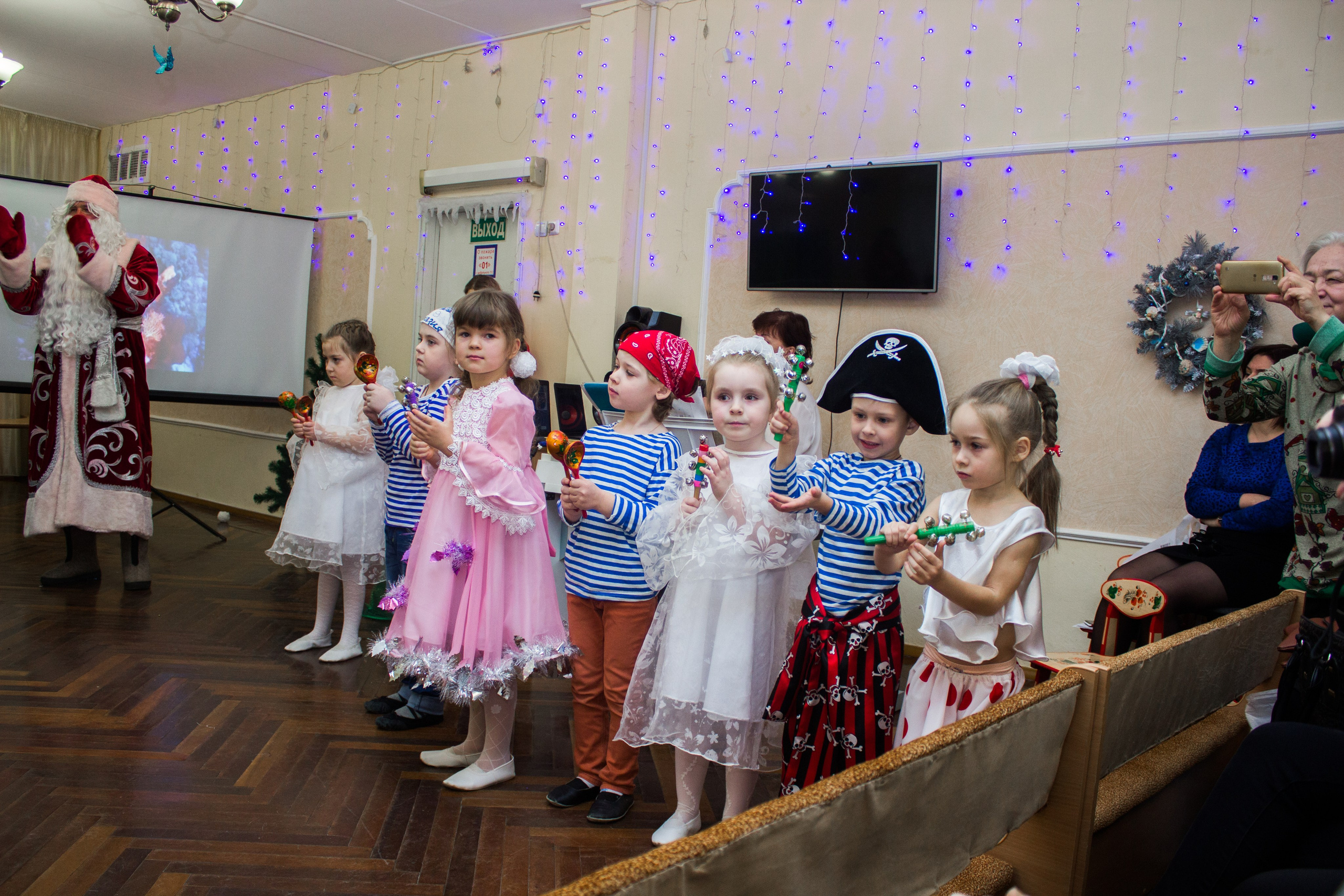 Новогодний утренник в детском саду. Детский и семейный фотограф, фотограф мероприятий Нижний Новгород