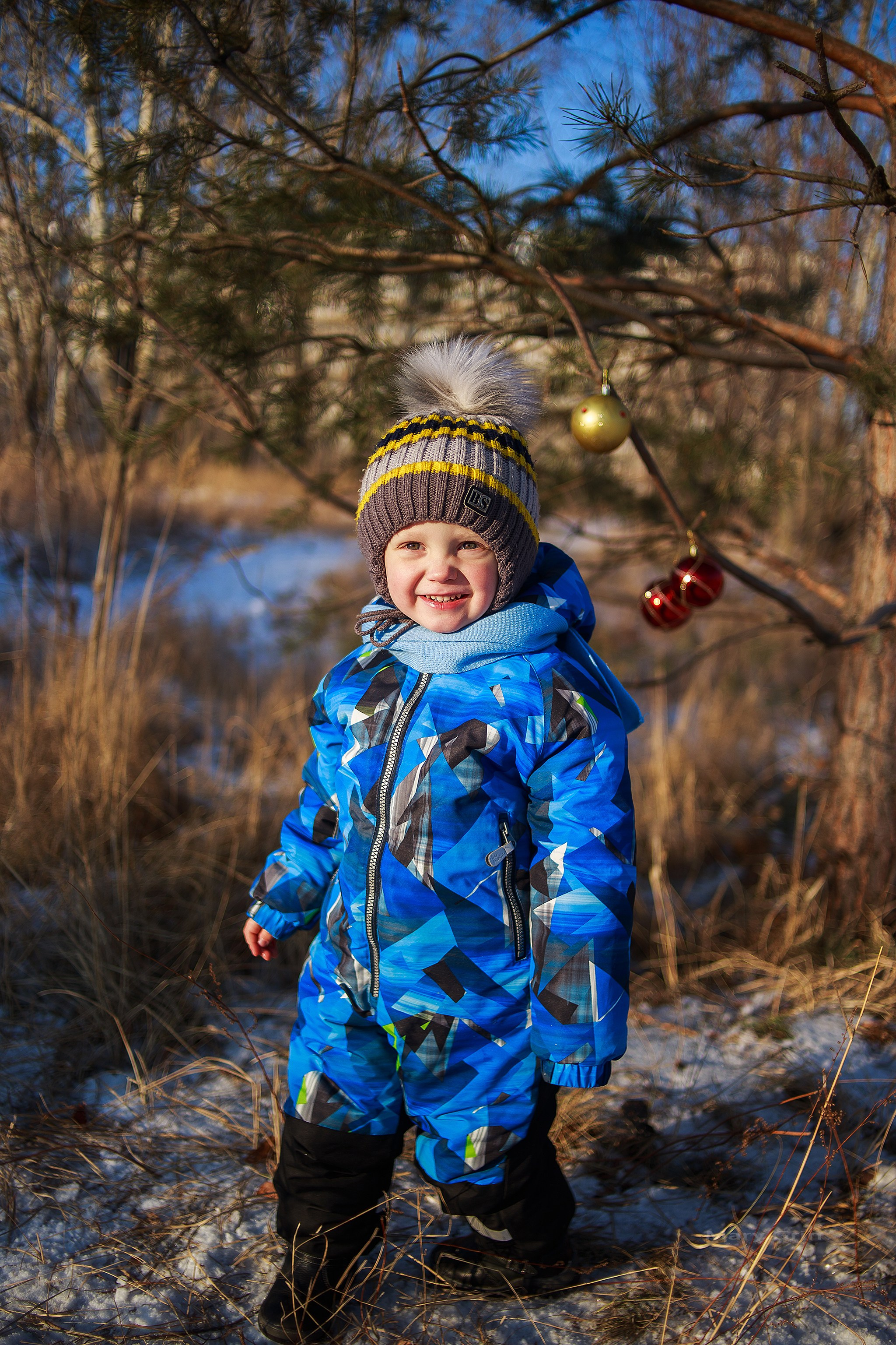 Зимняя фотопрогулка на мещерском озере с мандаринами. Детский и семейный фотограф, фотограф мероприятий Нижний Новгород