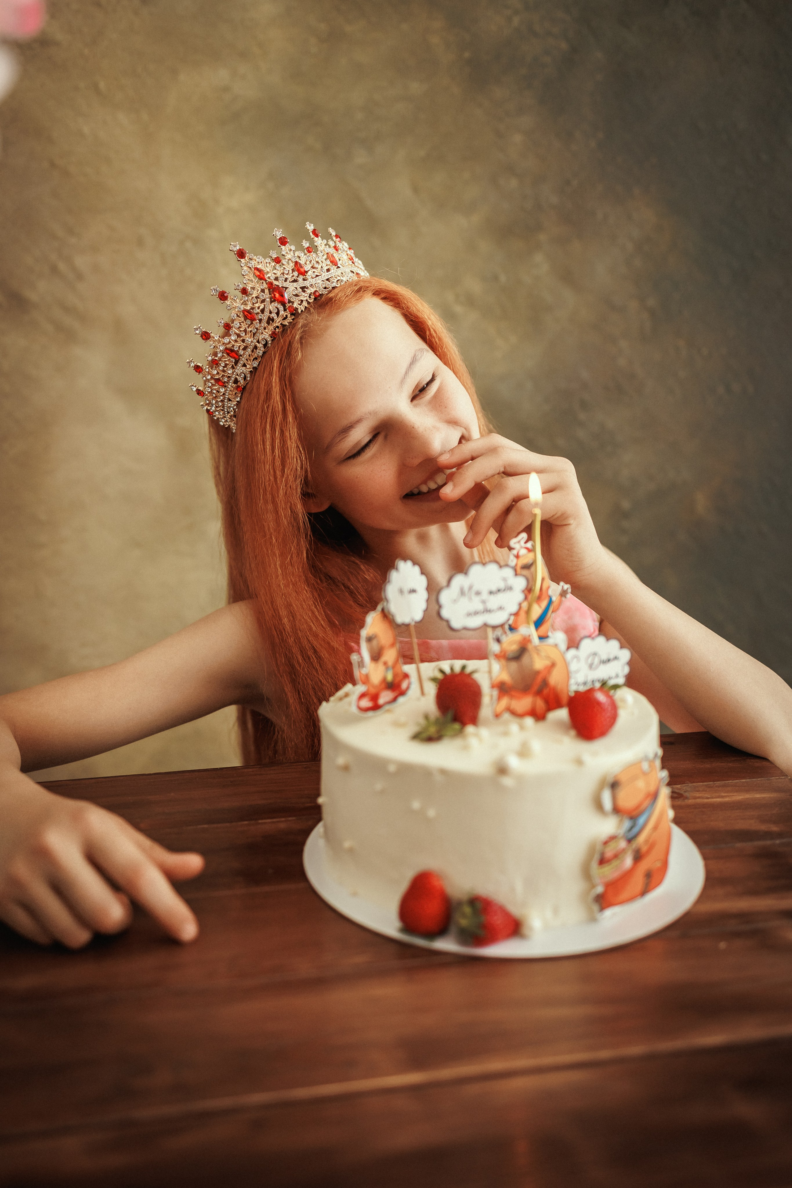 Подростковая фотосессия к дню рождения. Детский семейный фотограф в Абинске