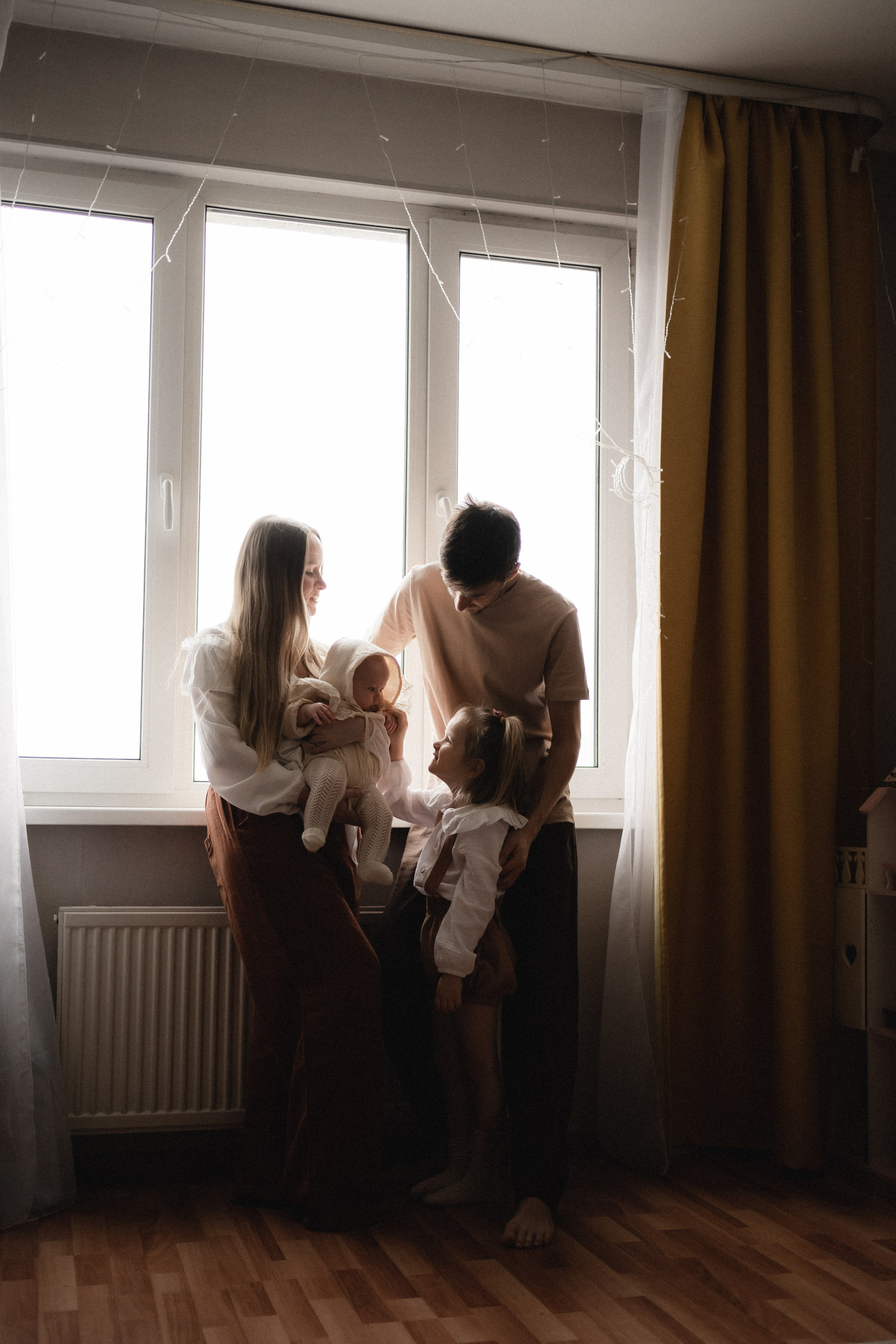 Семейная домашняя фотосессия в Домодедово. Семейный фотограф в Москве и в Домодедово Екатерина Патракова