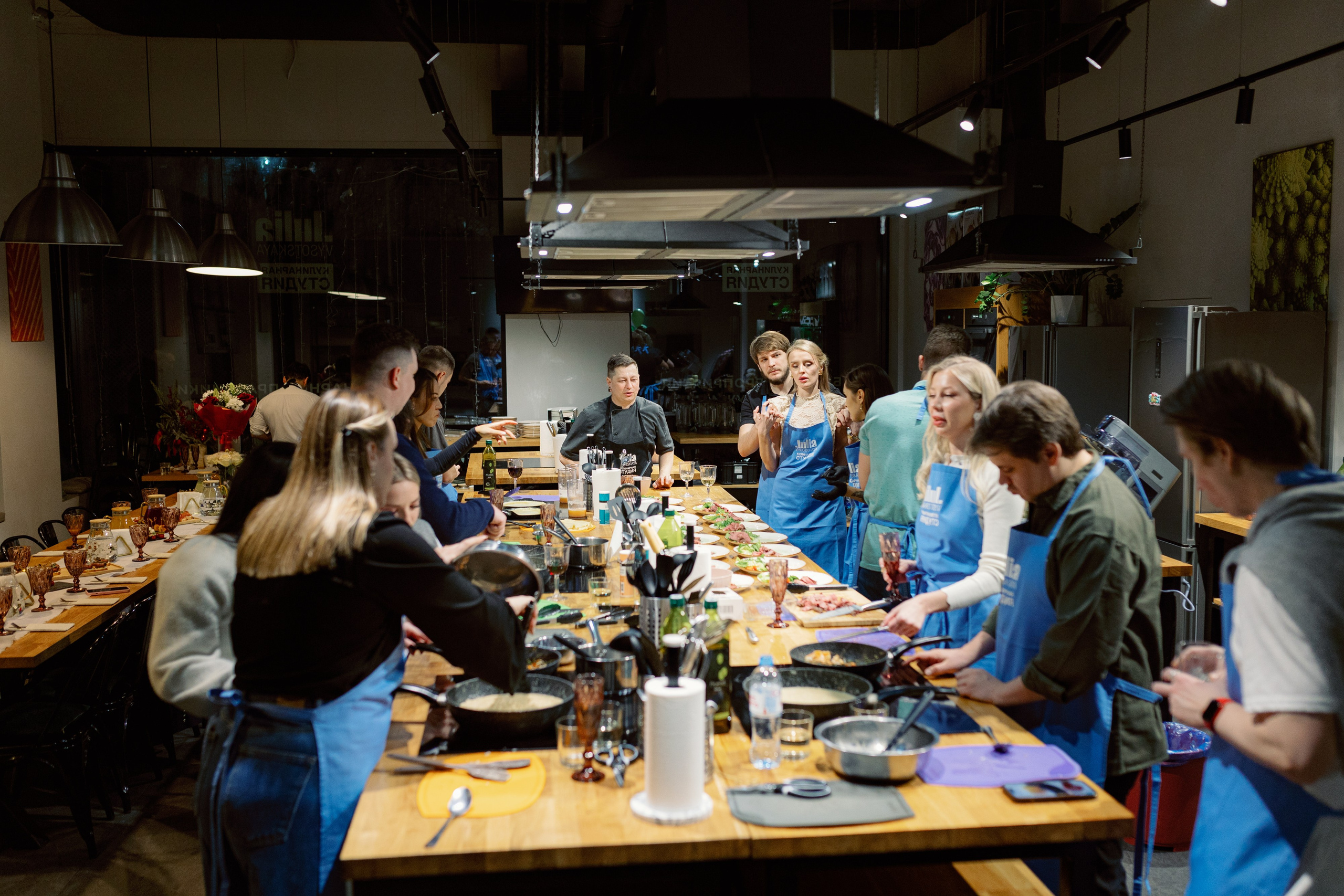 Профессиональная фотосъемка кулинарного мастер-класса. Свадебный фотограф в Москве Мария Крош