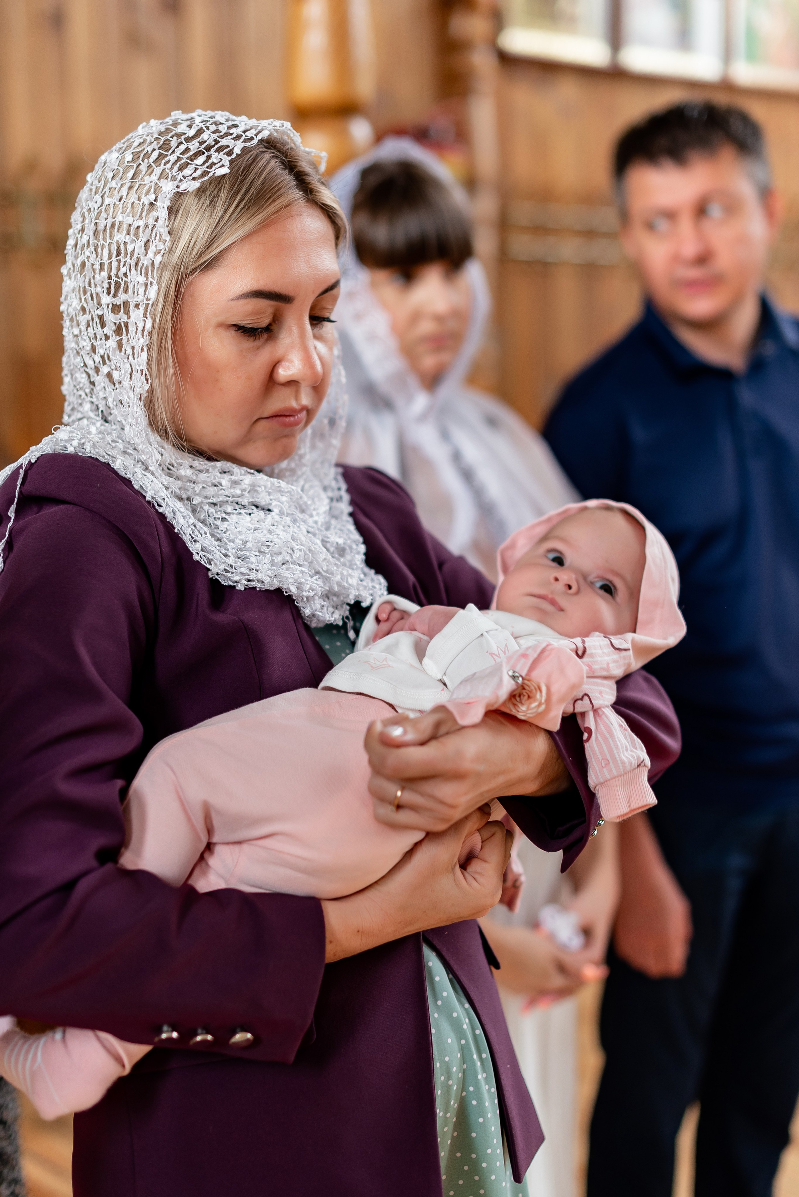 Крещение Ксении. Фотограф Татьяна Иванчикова