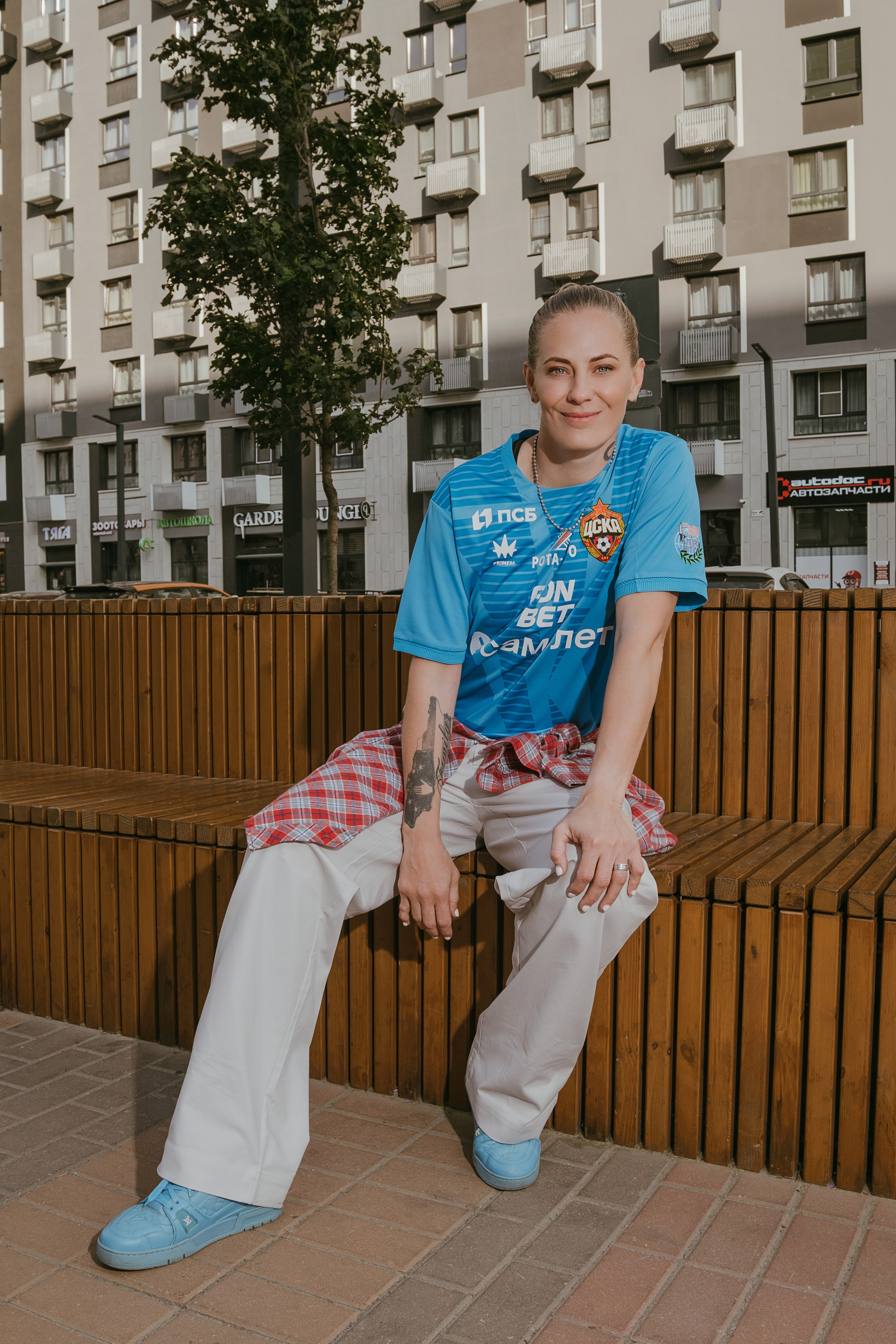 ЦСКАхСАМОЛЕТ. Представление новой формы сборной  и ЖК для жизни. Стилистика: натуральность