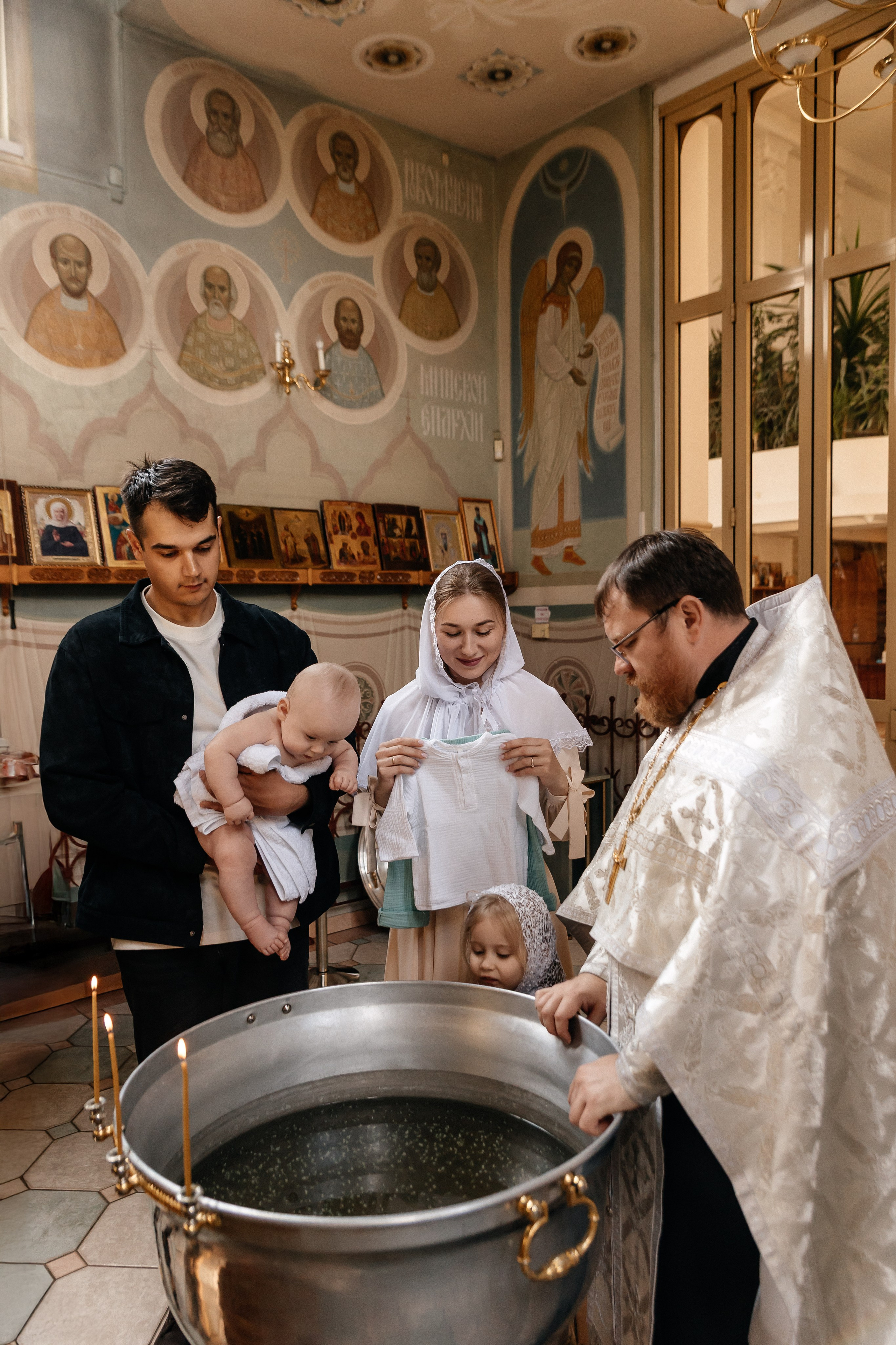 Крещение Леши. Семейный фотограф Минск Усова Ольга